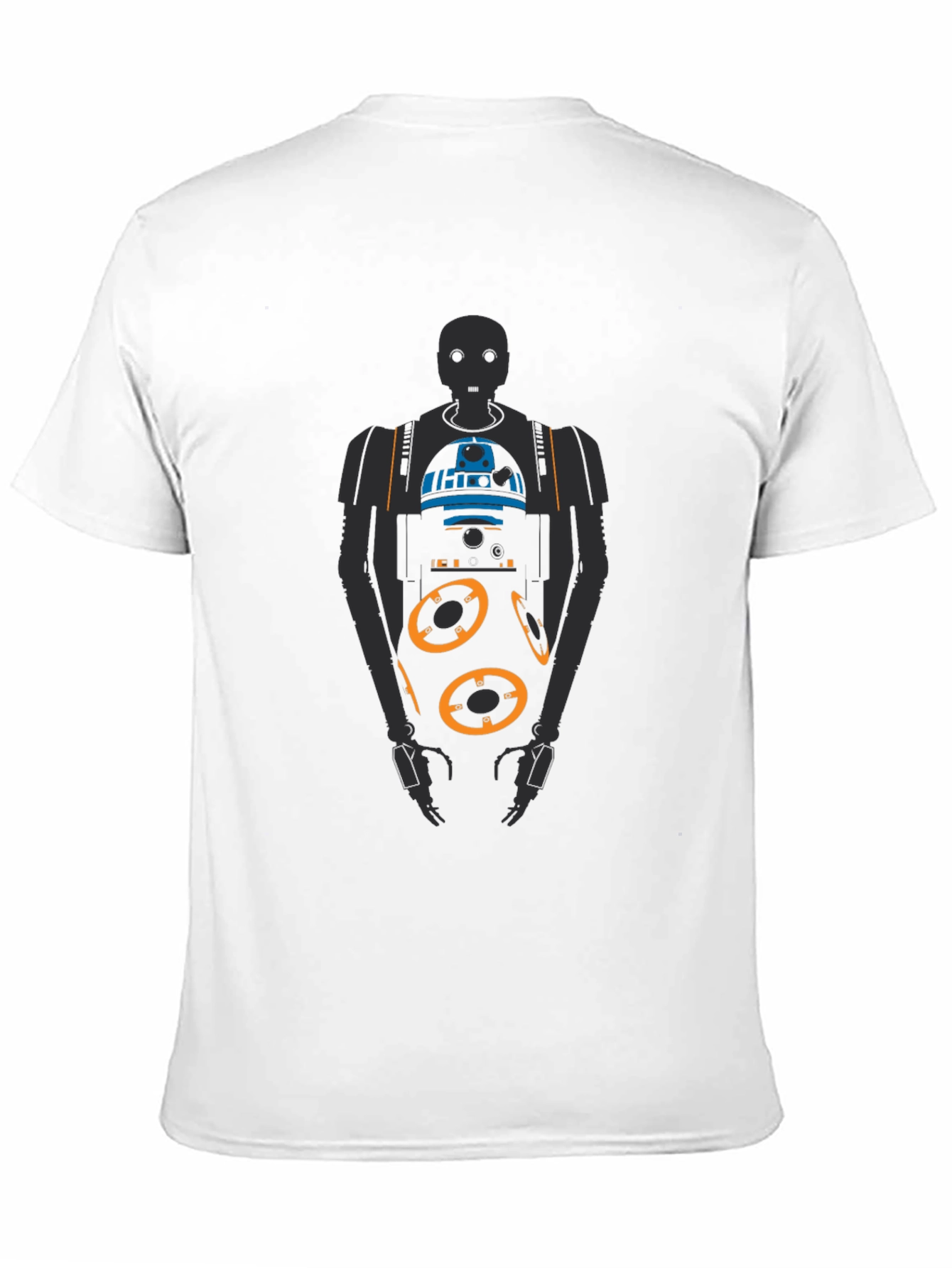 Droid Graphic Tee - Mens Black T-Shirt