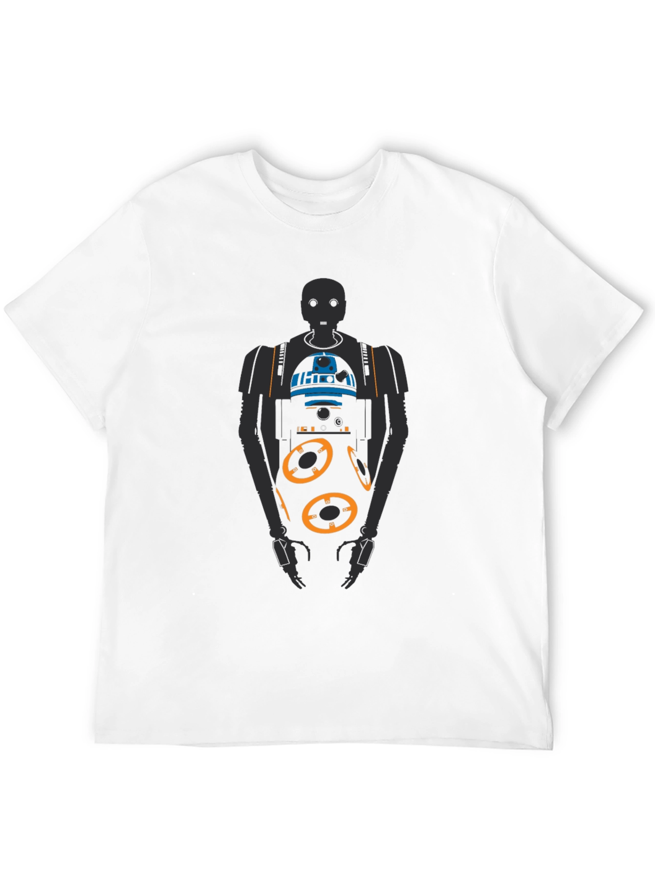 Droid Graphic Tee - Mens Black T-Shirt