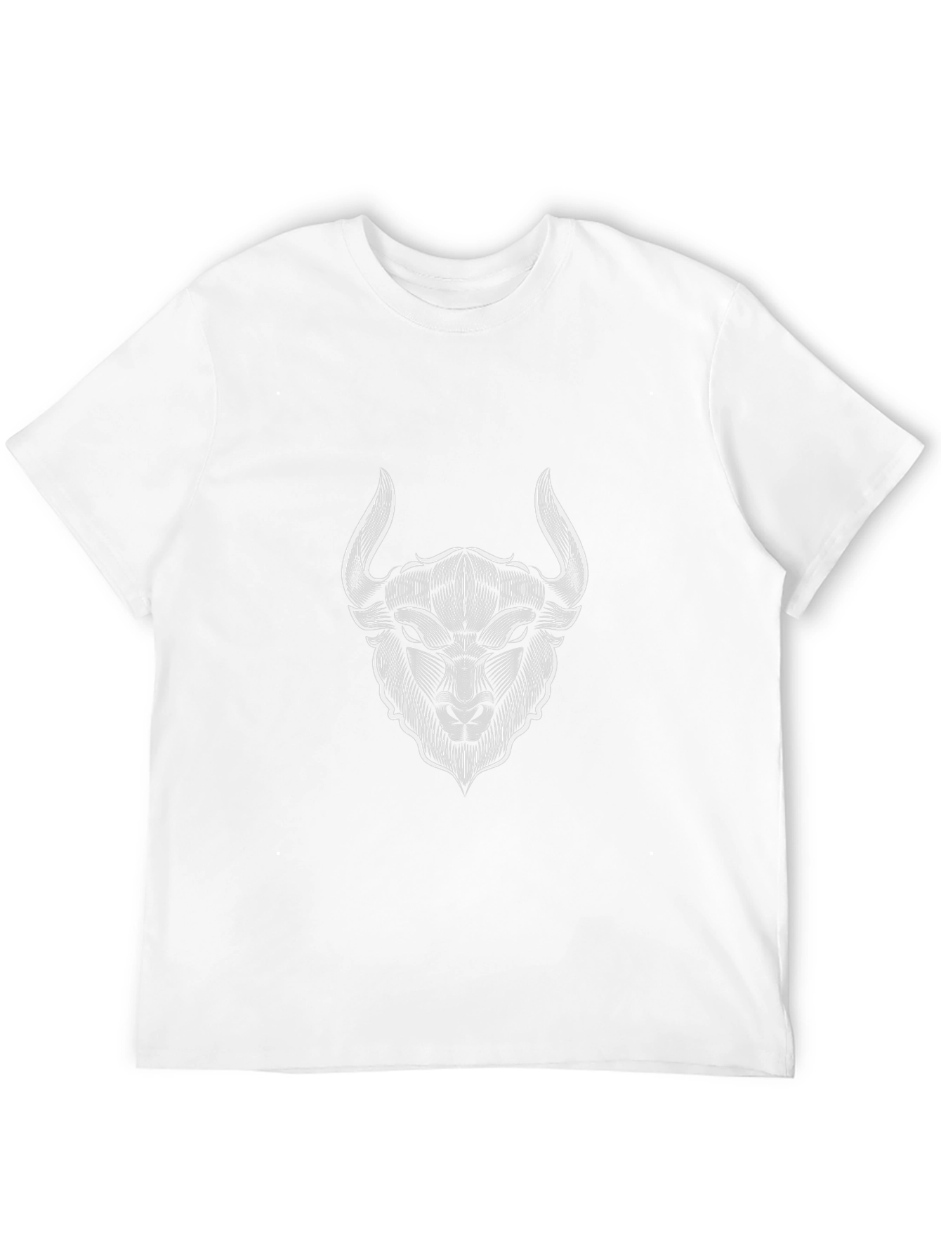Bull Head Graphic Black T-Shirt