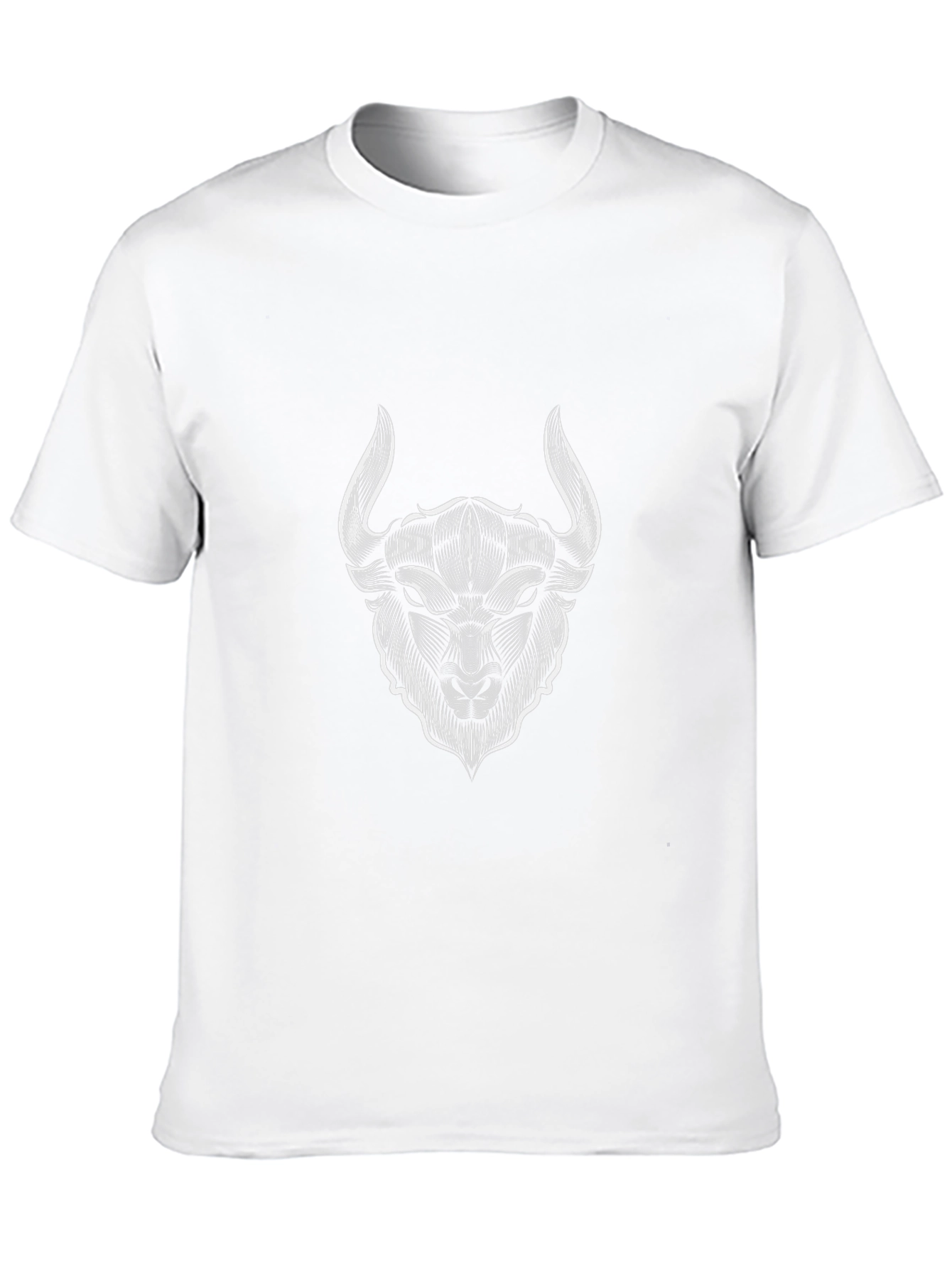 Bull Head Graphic Black T-Shirt