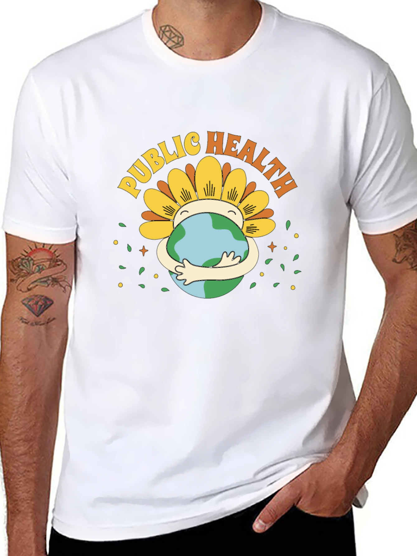Public Health Earth Hug T-Shirt