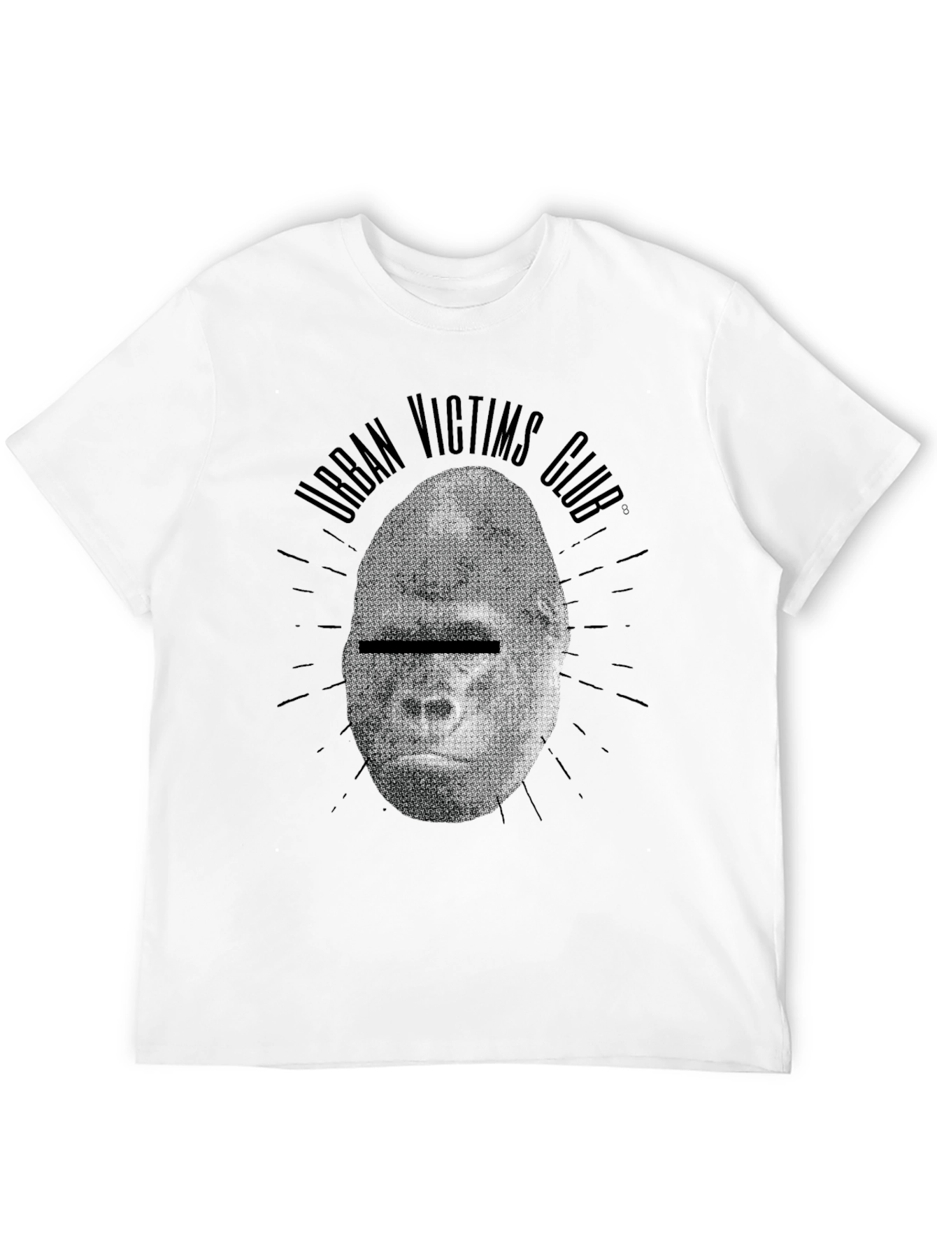 Urban Victims Club Black Graphic T-Shirt