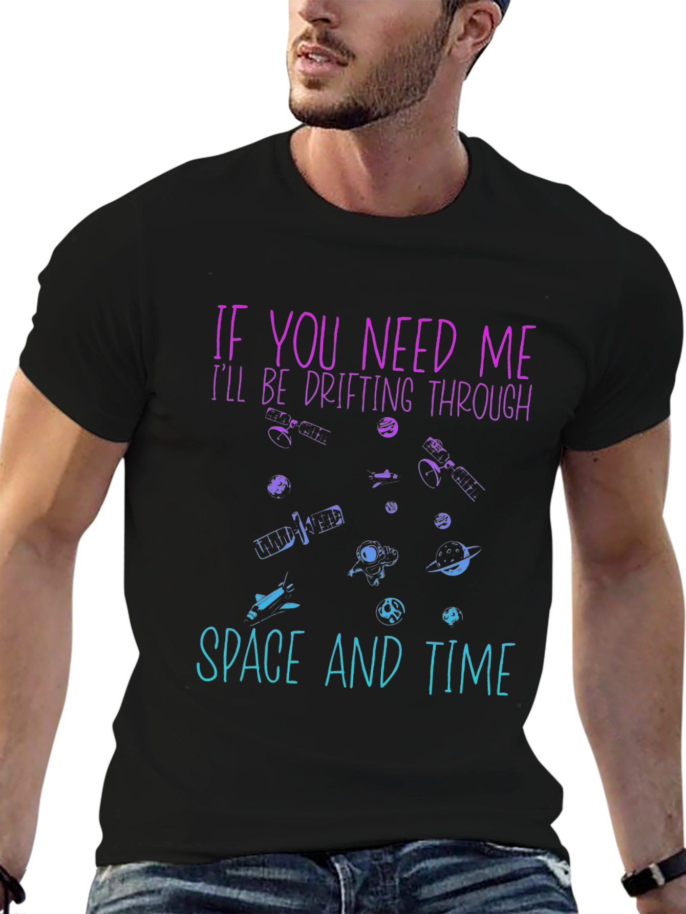 Space and Time Drifting T-Shirt