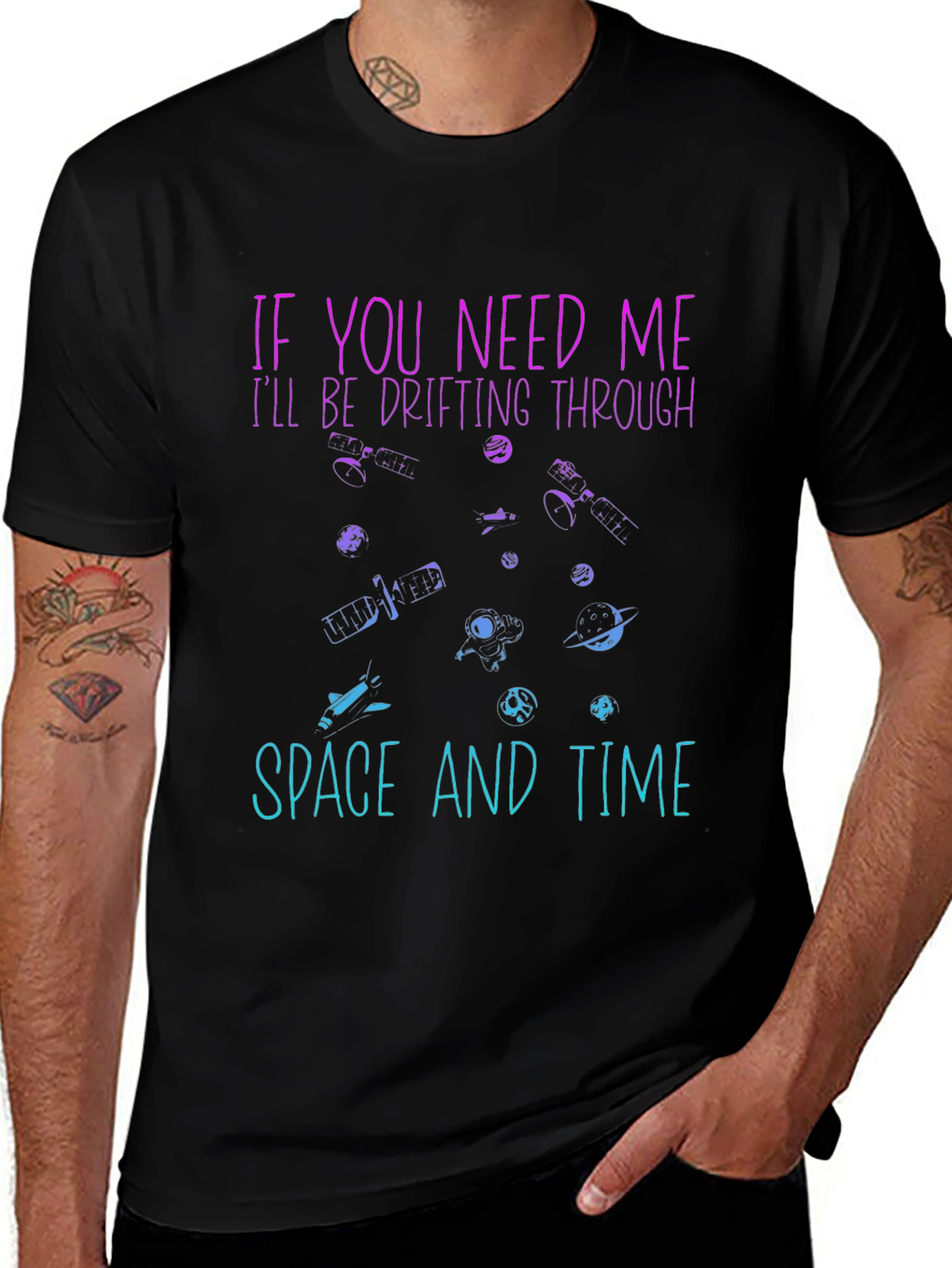 Space and Time Drifting T-Shirt