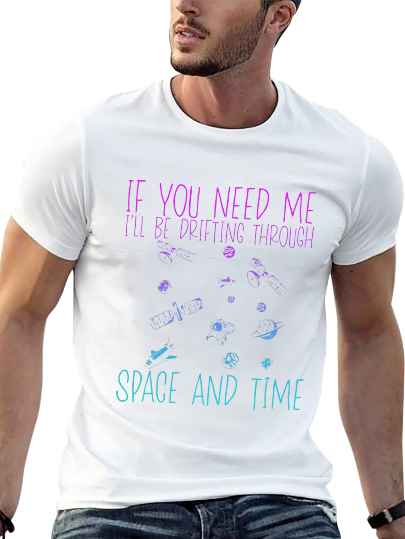 Space and Time Drifting T-Shirt