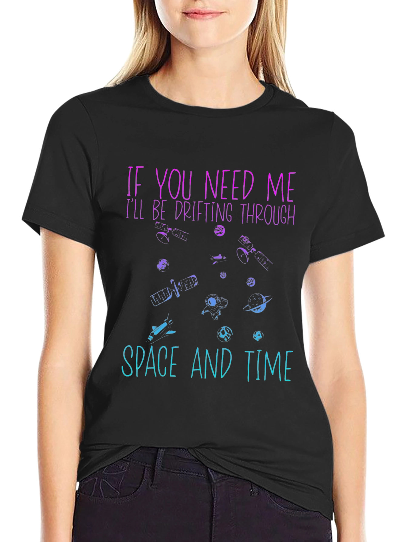 Space and Time Drifting T-Shirt