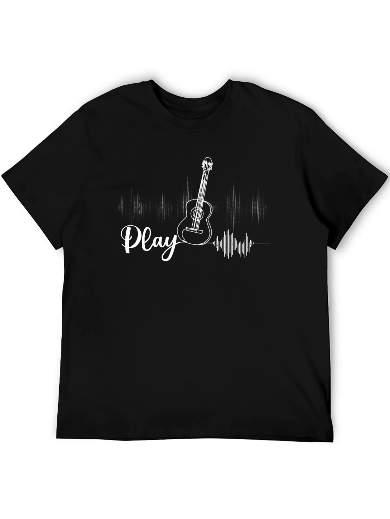 Play Guitar Graphic Tee - Stylish Musicians Shirt