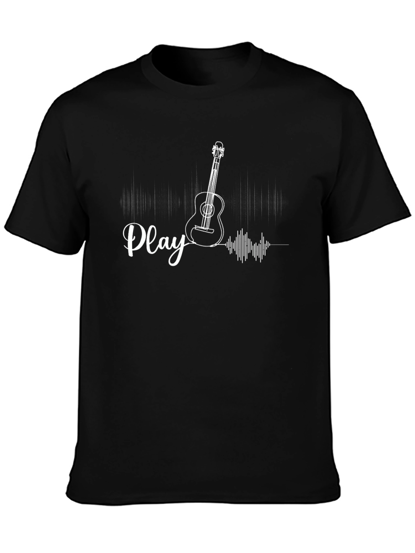 Play Guitar Graphic Tee - Stylish Musicians Shirt