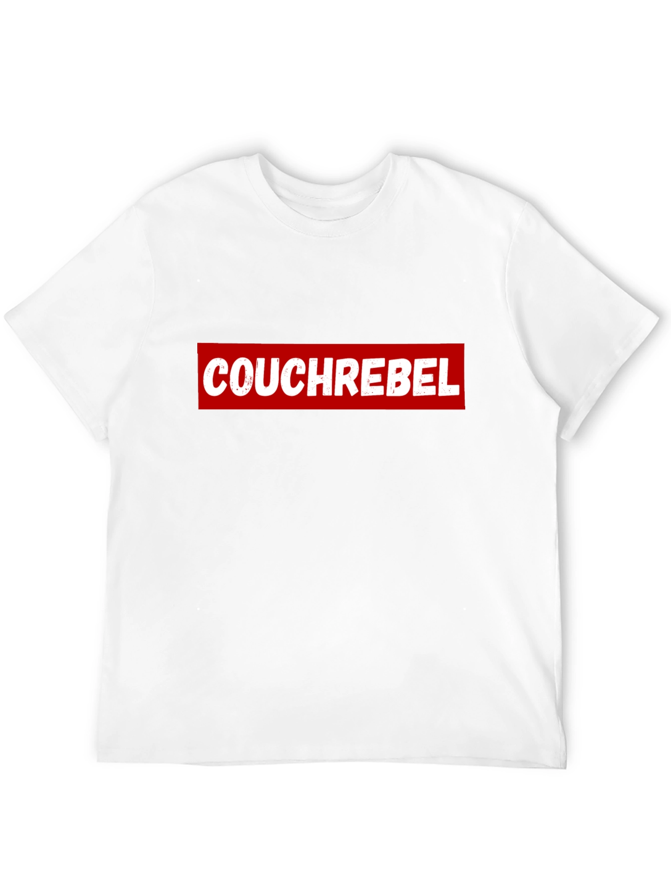 Couch Rebel Black Graphic T-Shirt