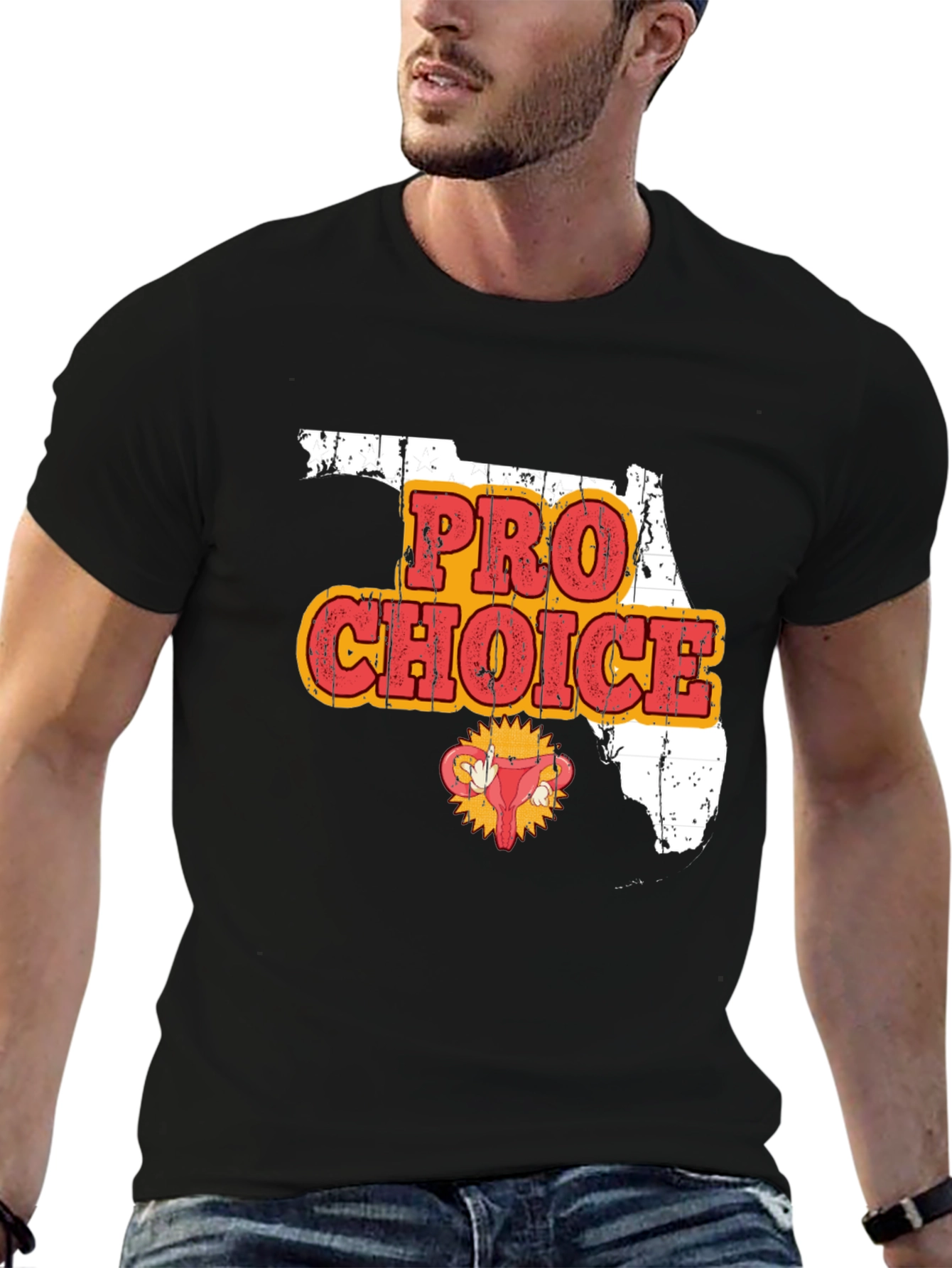 Pro Choice Florida Graphic Tee - Black