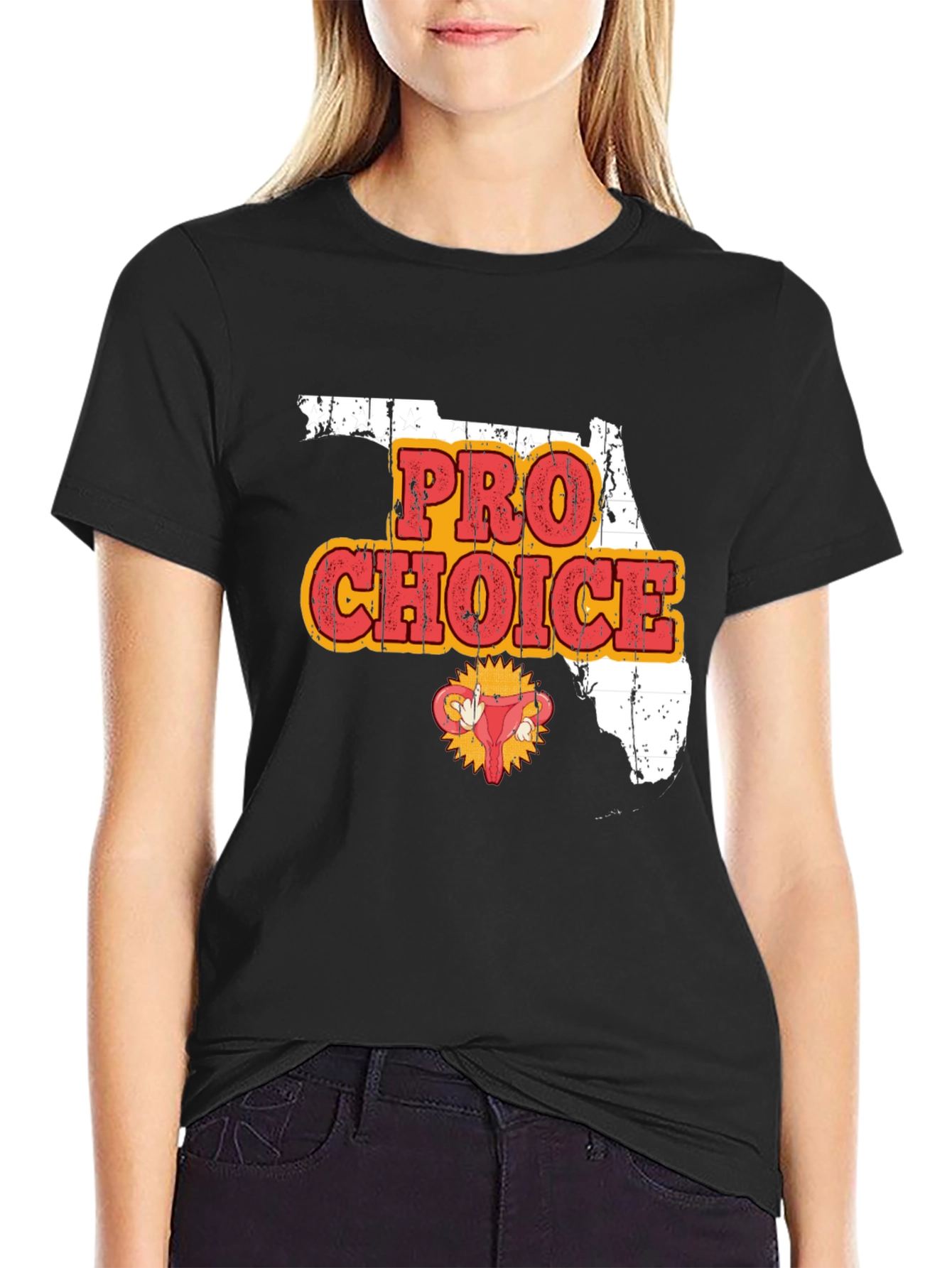 Pro Choice Florida Graphic Tee - Black