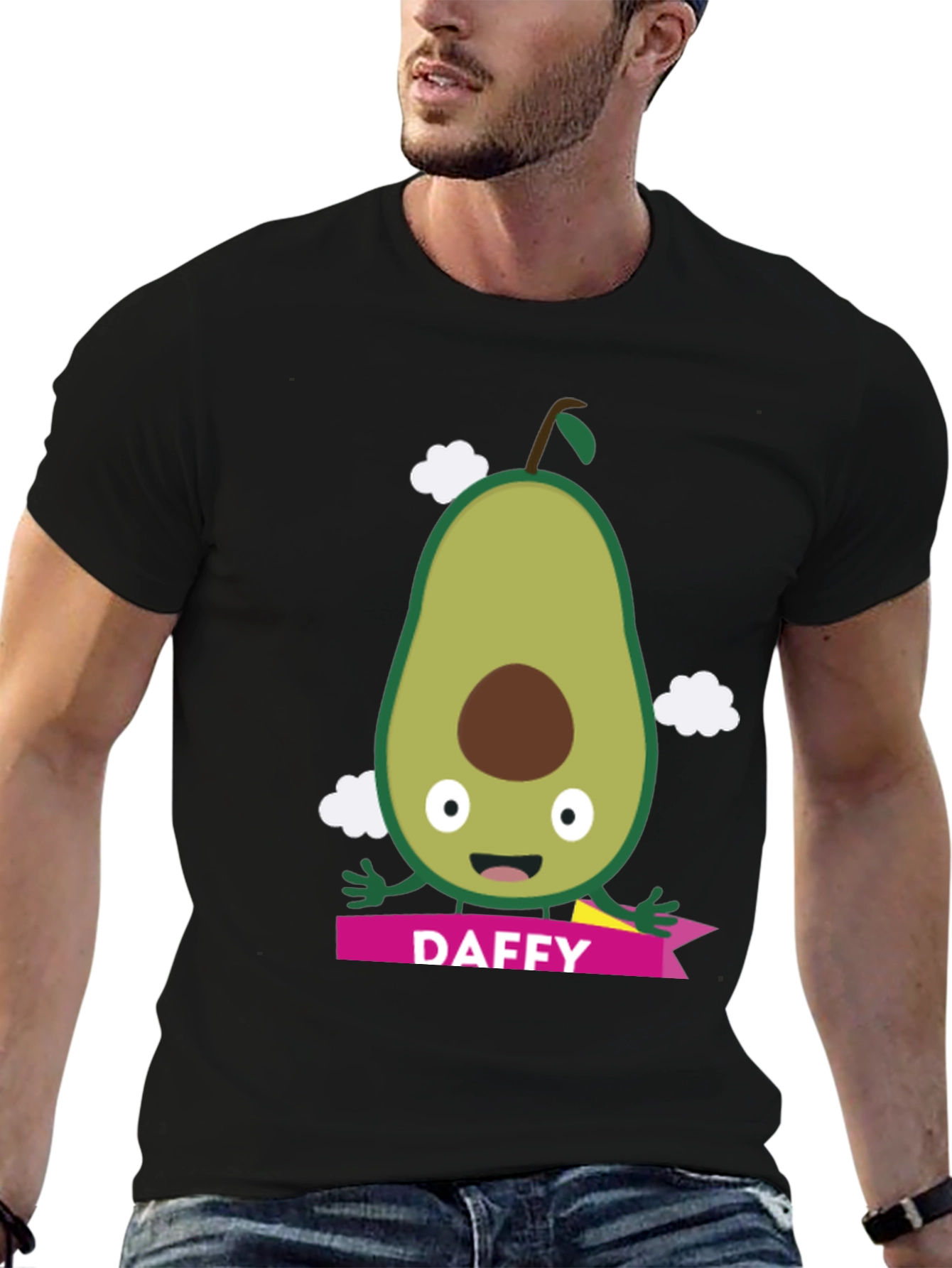 Avocado Cartoon Daffy T-Shirt