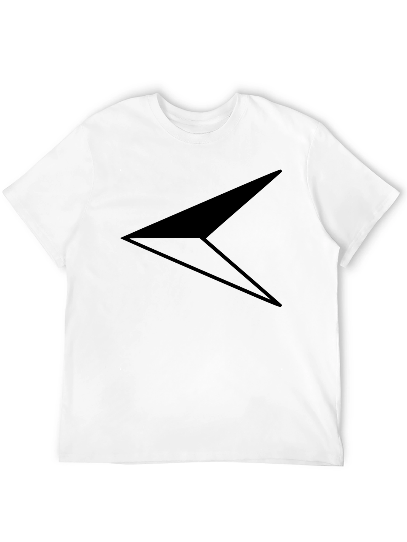 Black Arrow Graphic T-Shirt - Modern Design