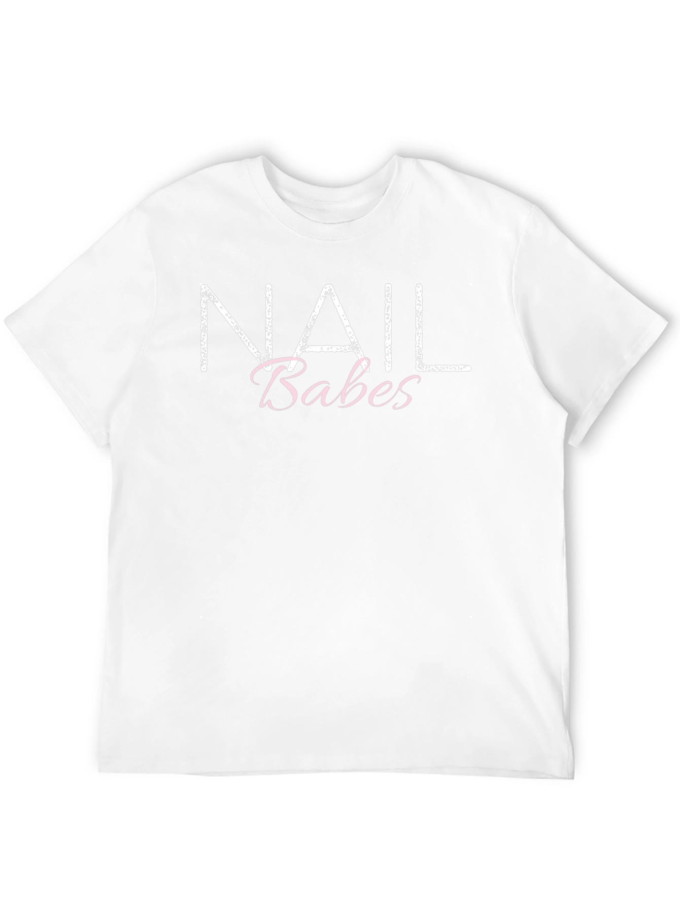 Nail Babes Graphic Tee - Black Cotton T-Shirt