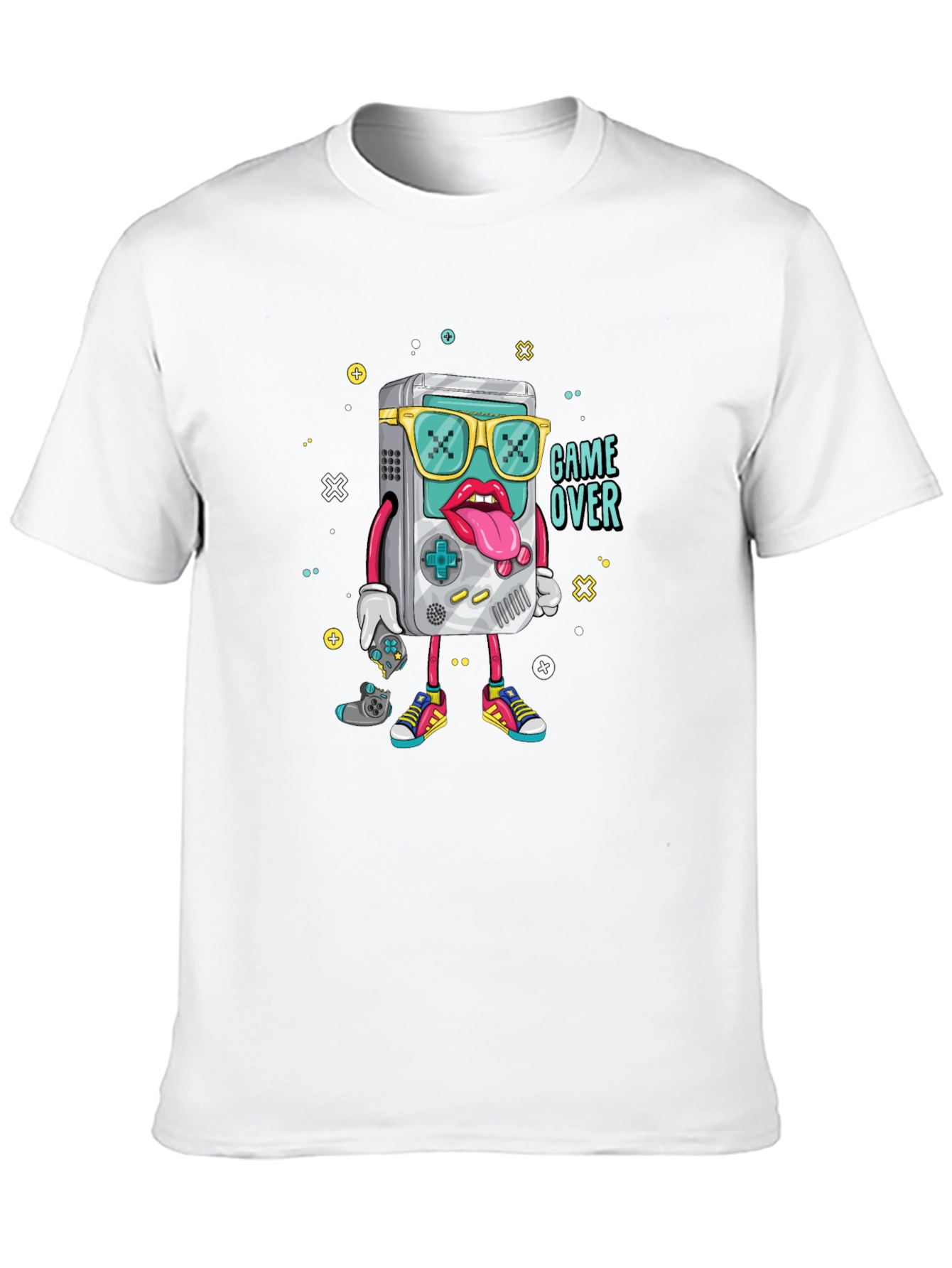 Game Over Graphic Black T-Shirt