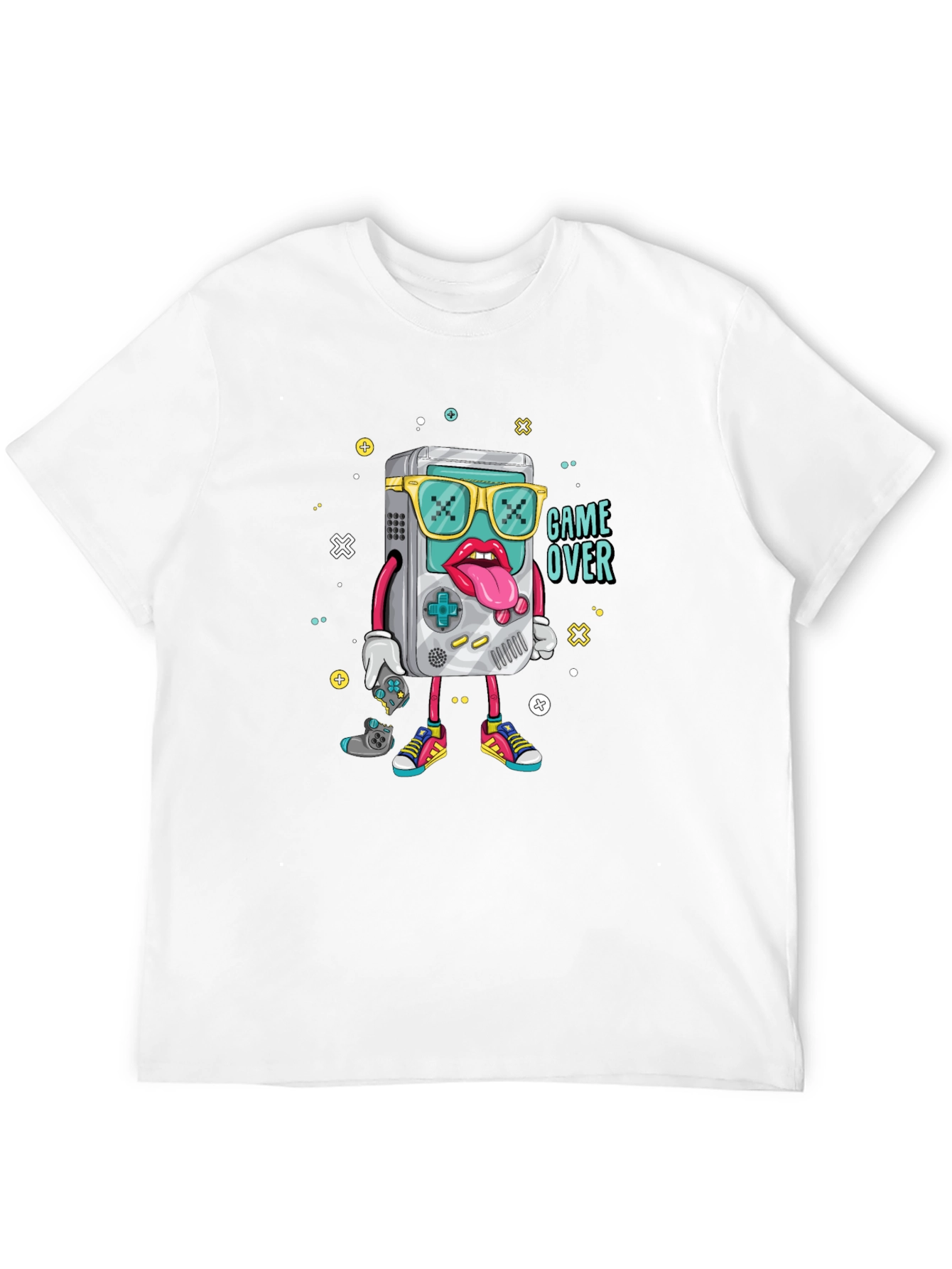 Game Over Graphic Black T-Shirt