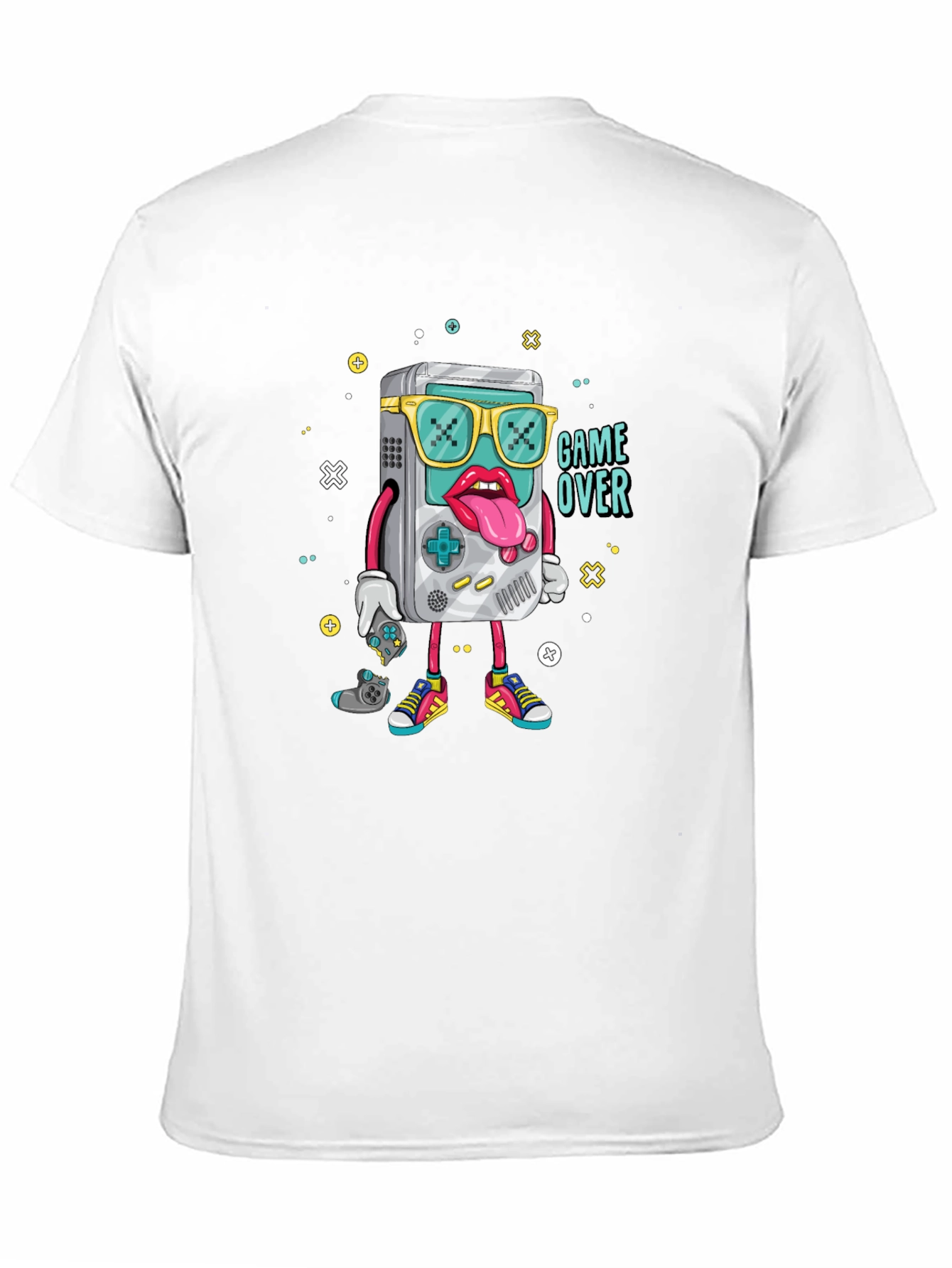 Game Over Graphic Black T-Shirt