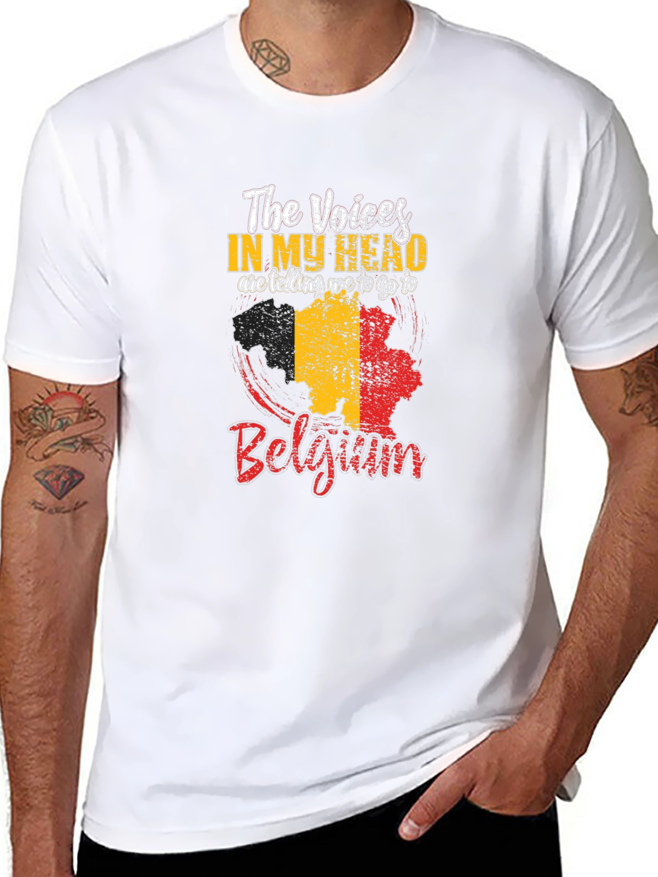 Belgium T-Shirt - Voices in My Head