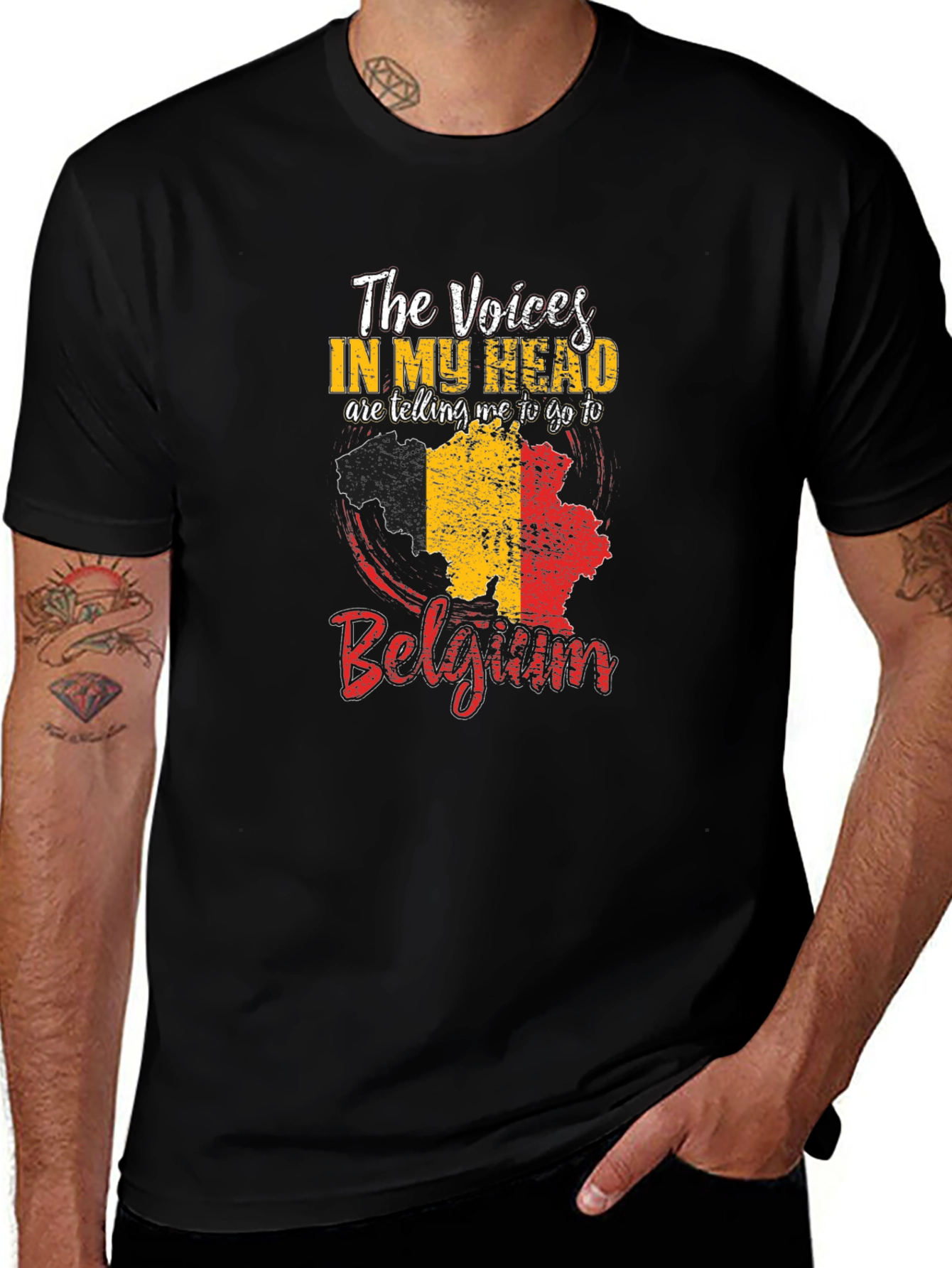 Belgium T-Shirt - Voices in My Head