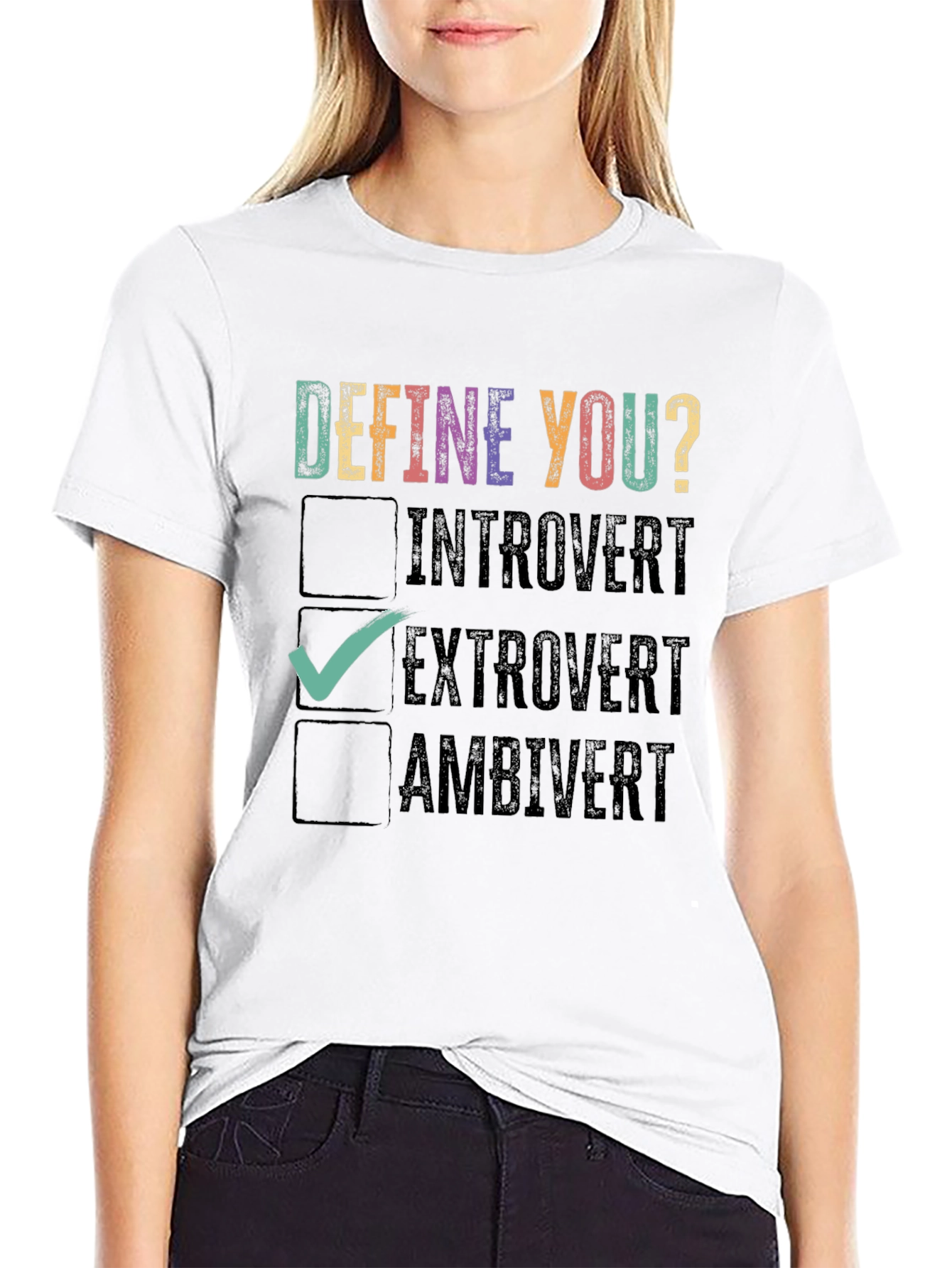 Define You? Extrovert Graphic Tee