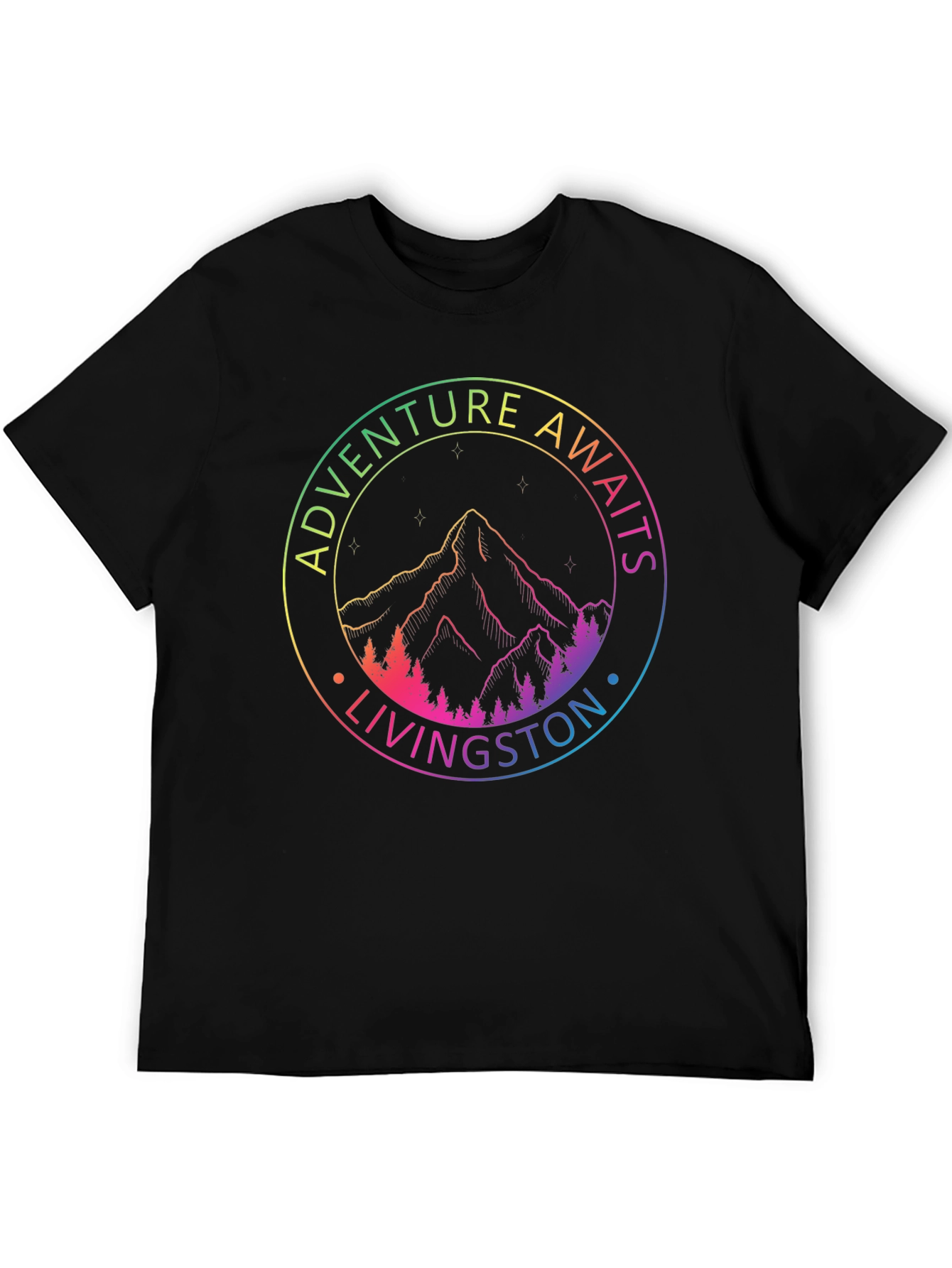 Adventure Awaits Livingston T-Shirt