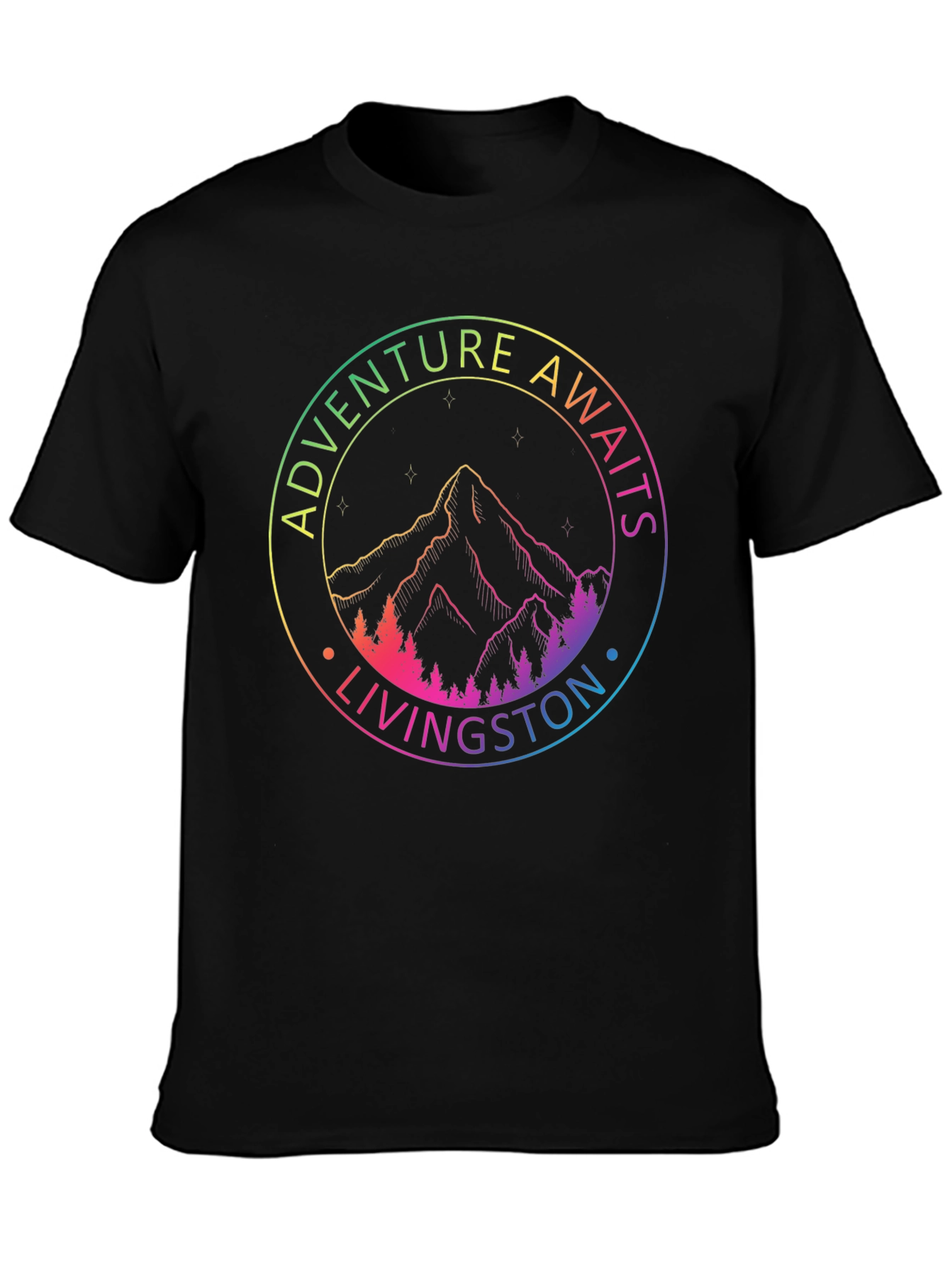 Adventure Awaits Livingston T-Shirt