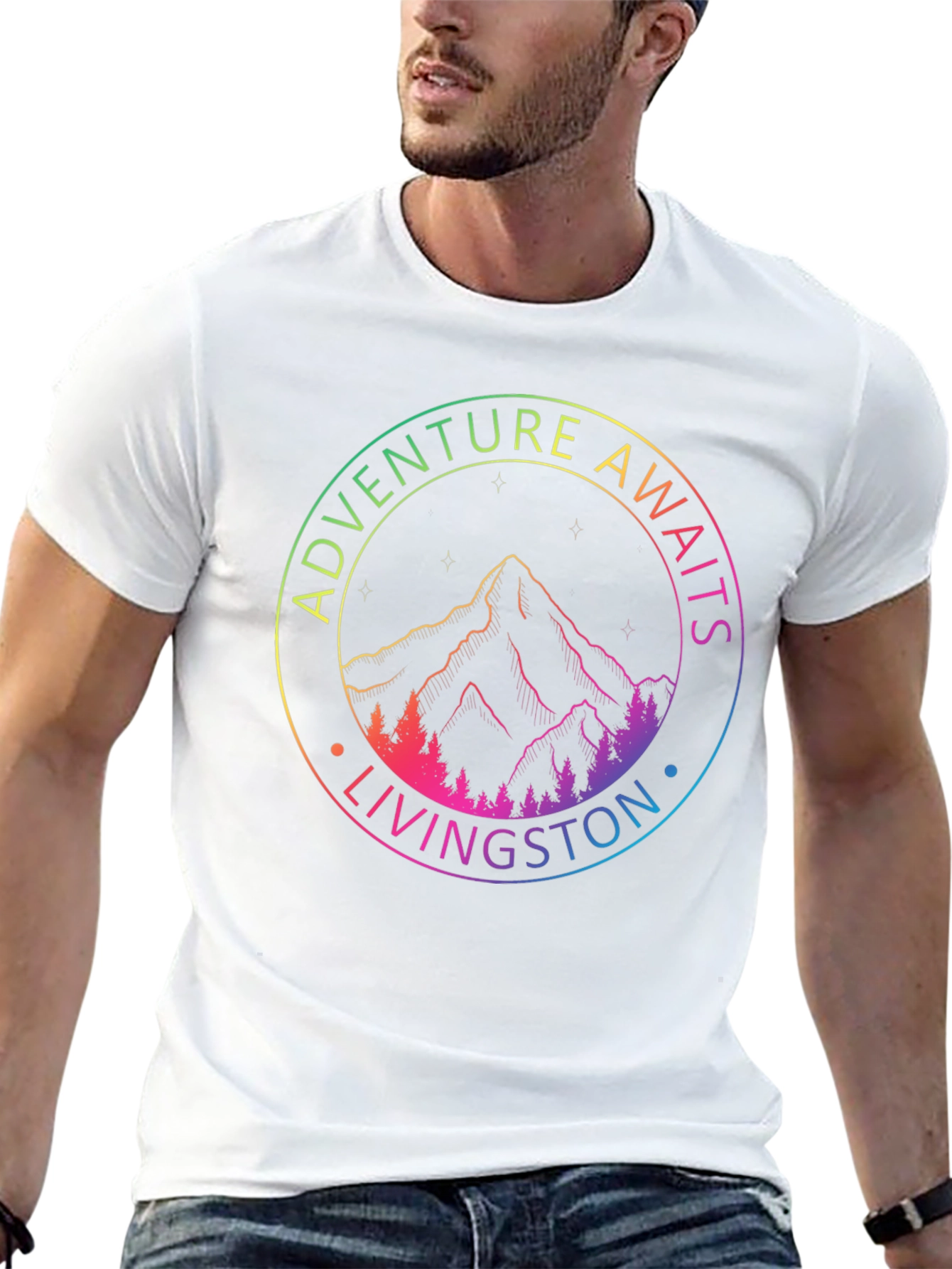 Adventure Awaits Livingston T-Shirt