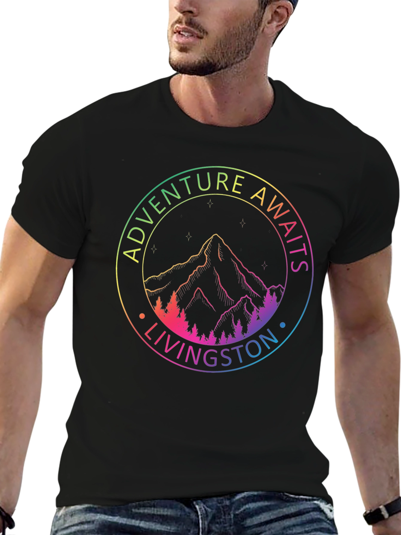 Adventure Awaits Livingston T-Shirt