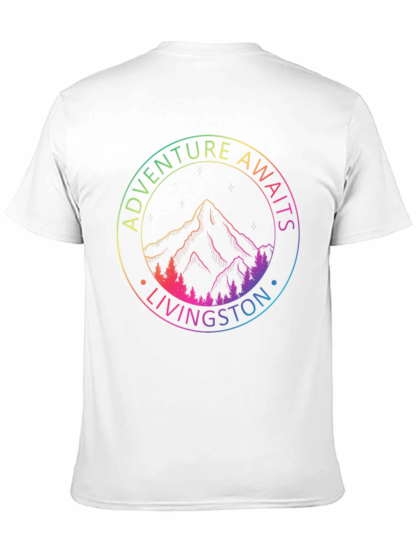 Adventure Awaits Livingston T-Shirt