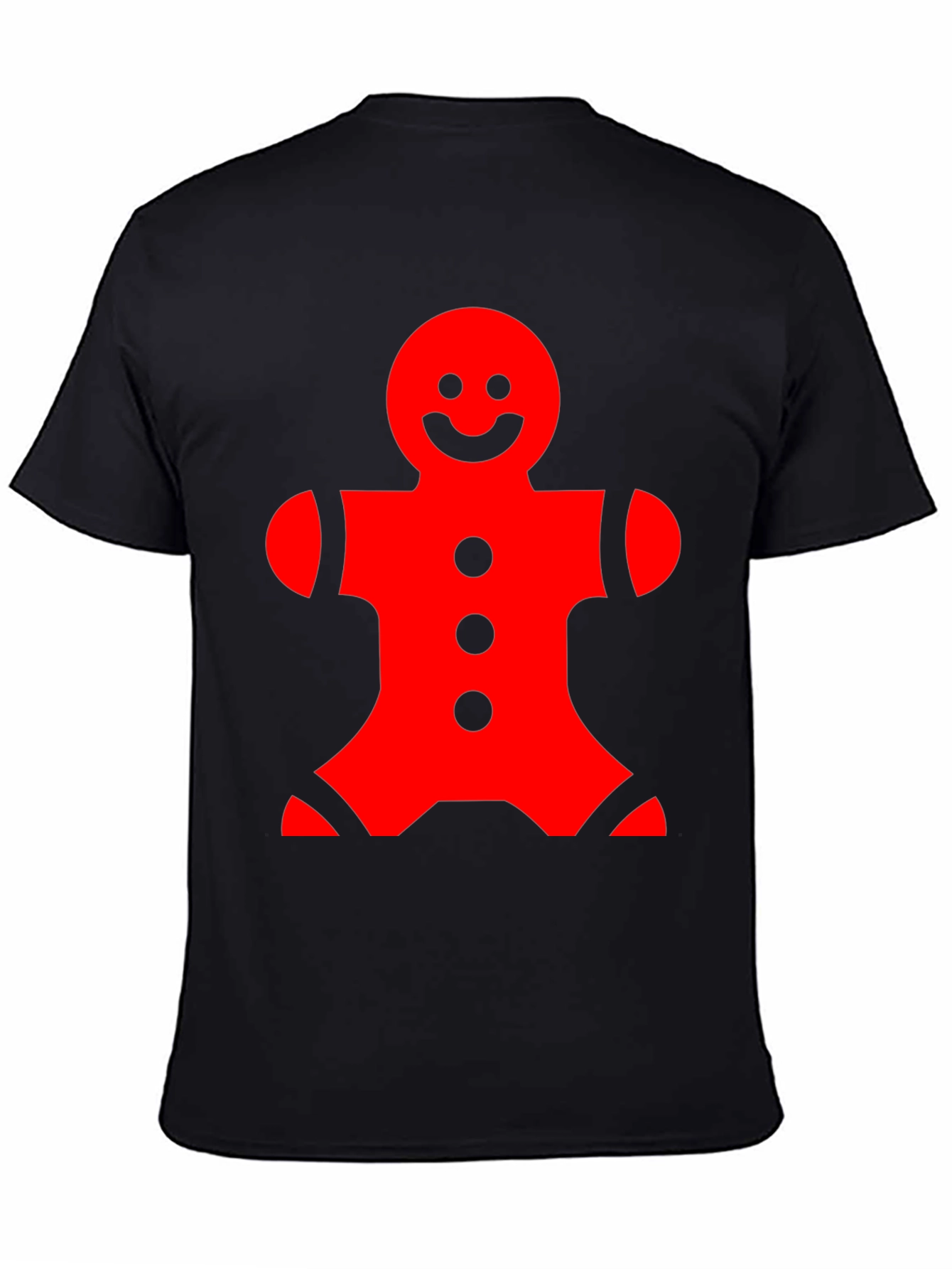 Festive Gingerbread Man Graphic Tee