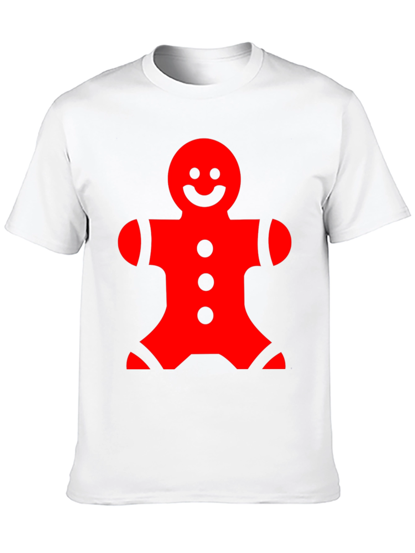 Festive Gingerbread Man Graphic Tee