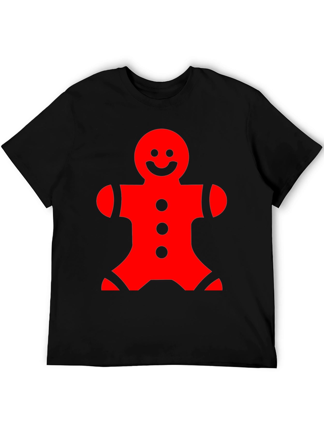 Festive Gingerbread Man Graphic Tee