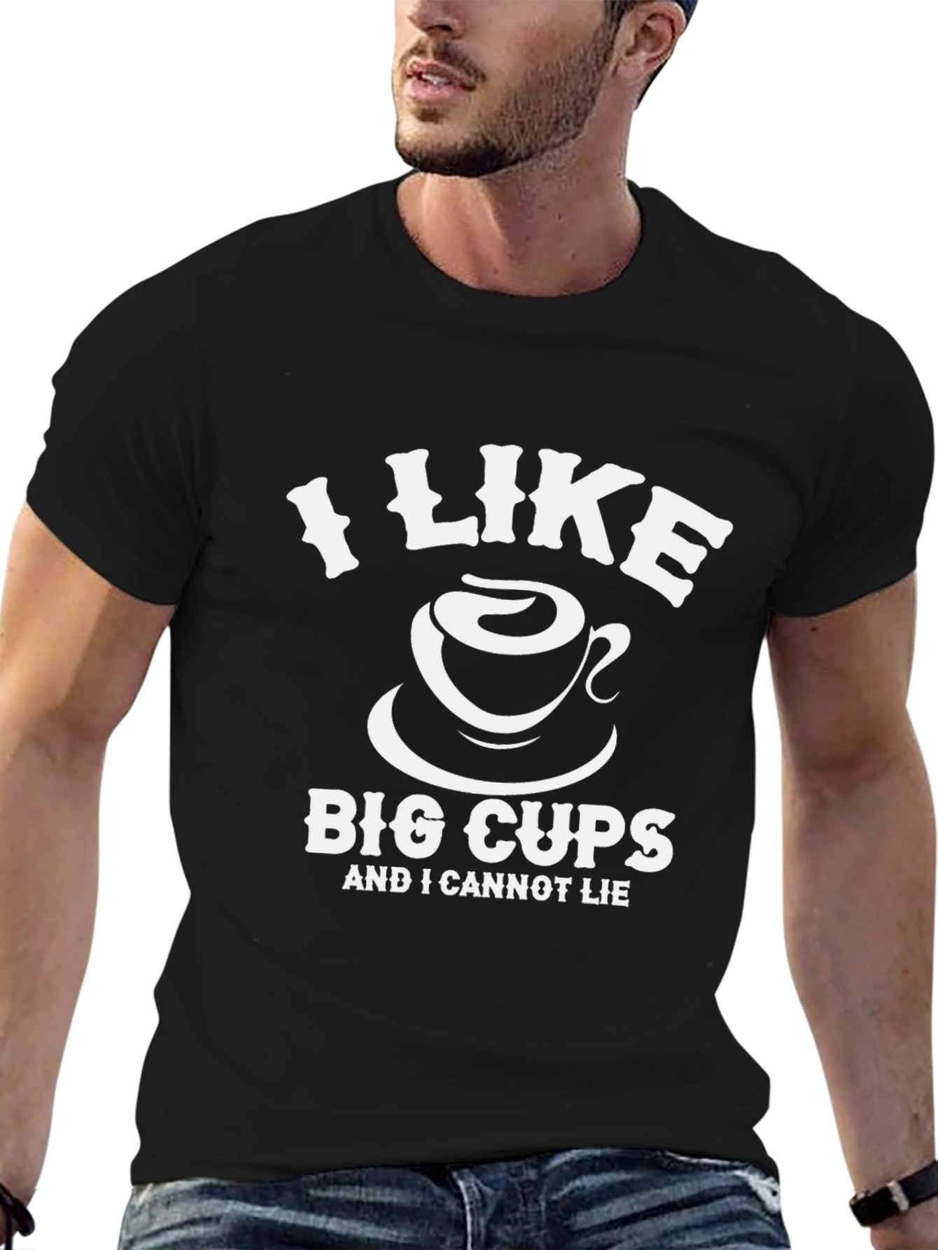 I Like Big Cups Coffee T-Shirt