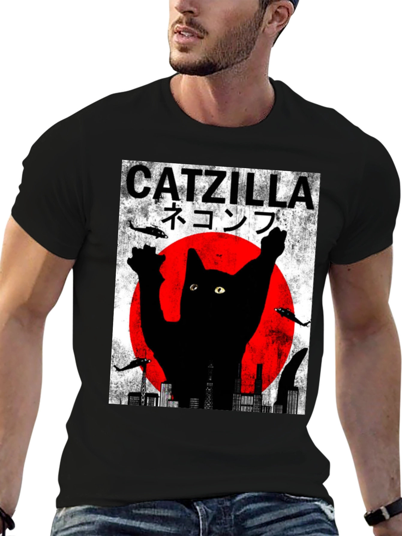 Catzilla Graphic T-Shirt