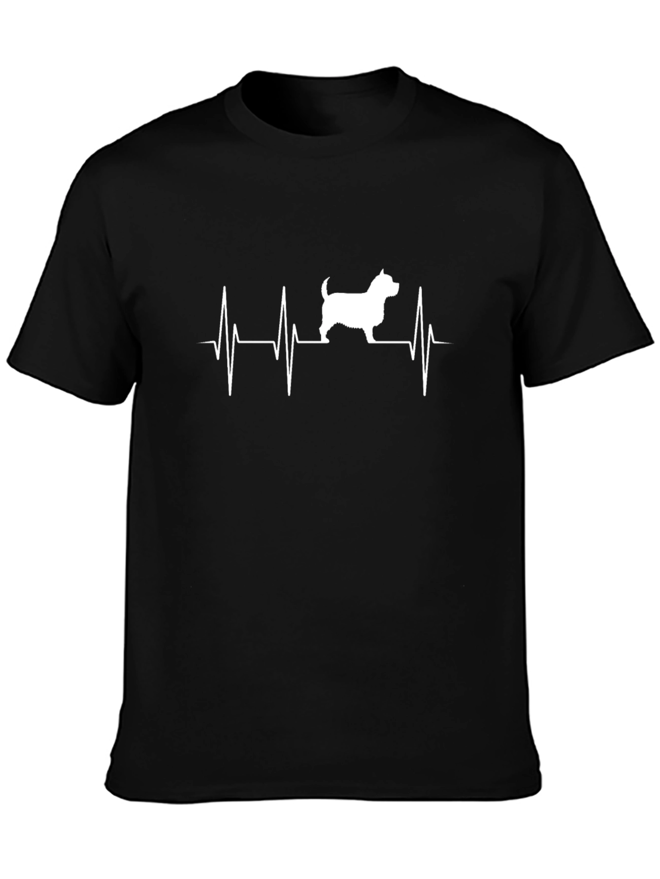 Dog Heartbeat T-Shirt - Westie Love!