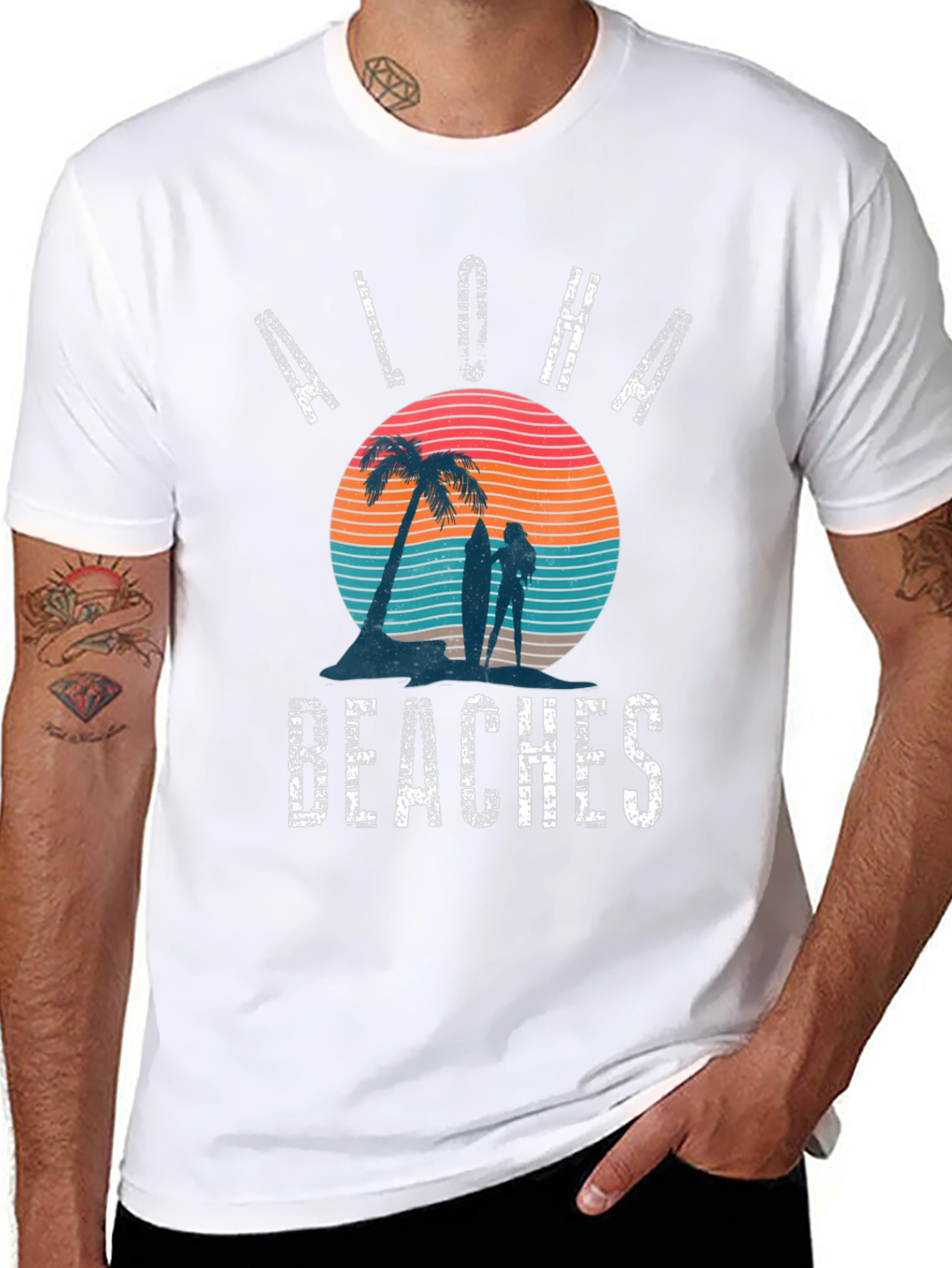 Aloha Beaches Graphic Tee