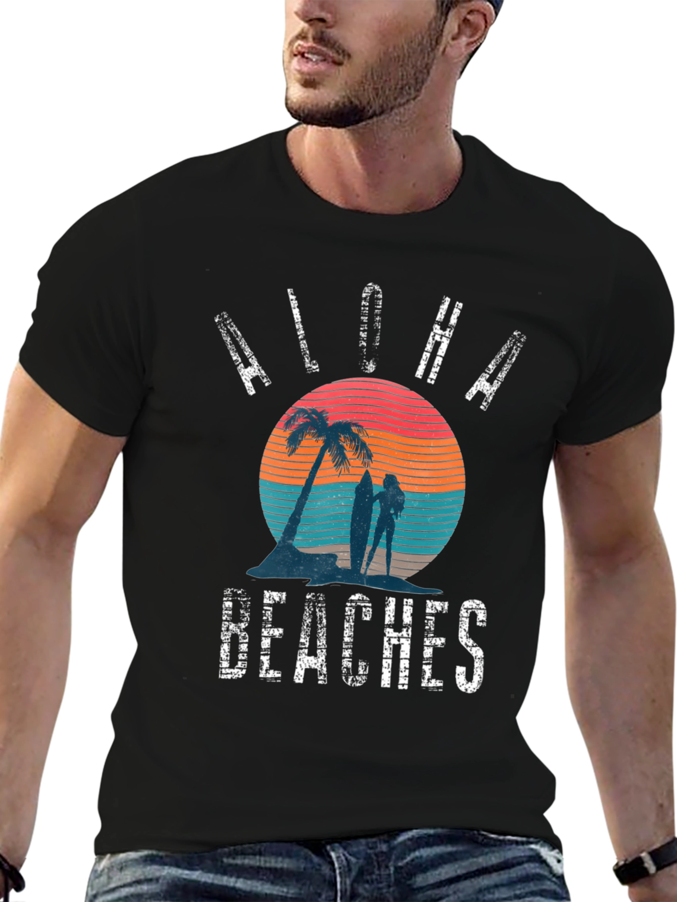 Aloha Beaches Graphic Tee