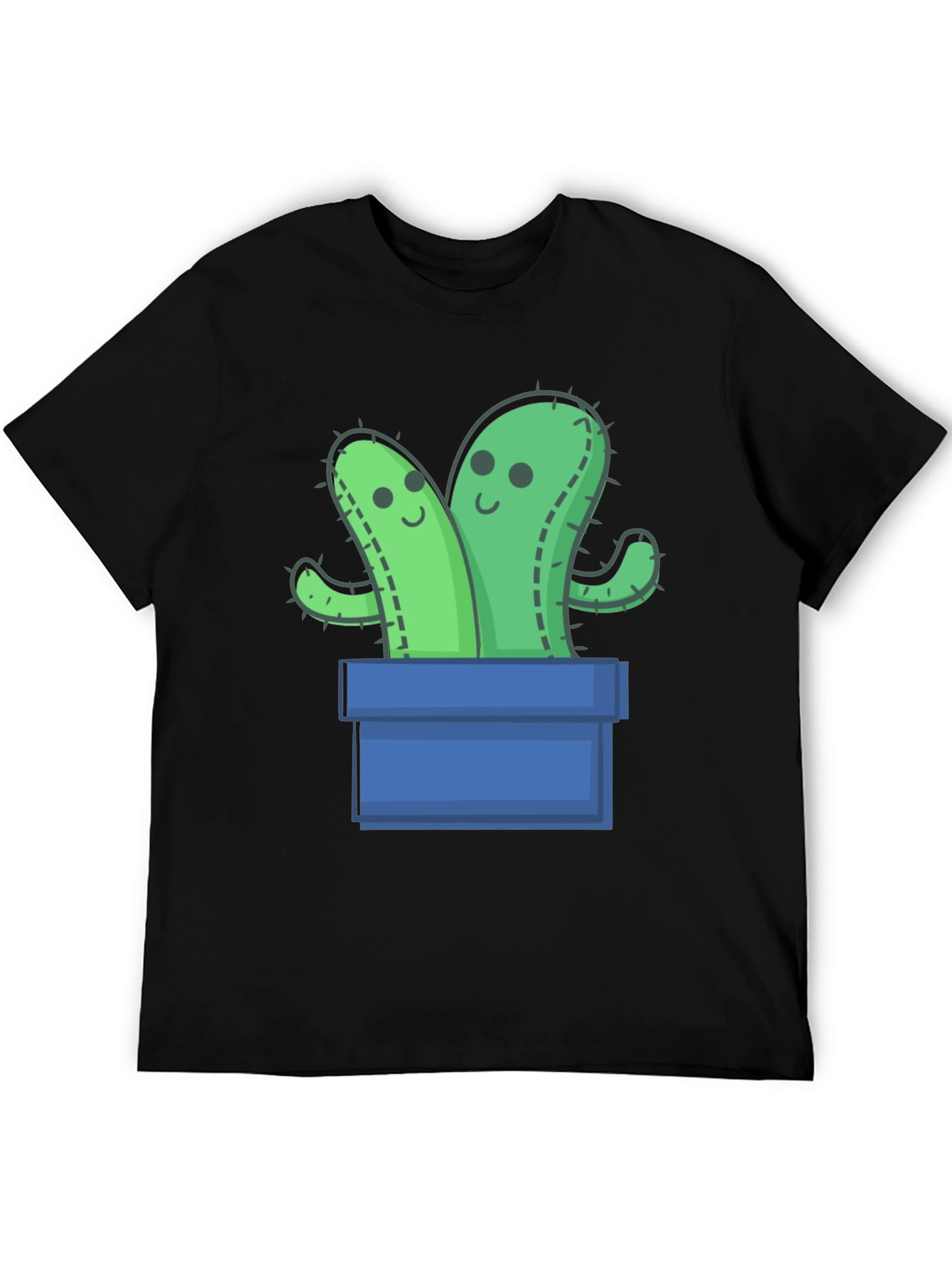Cute Cactus in Pot Graphic Tee