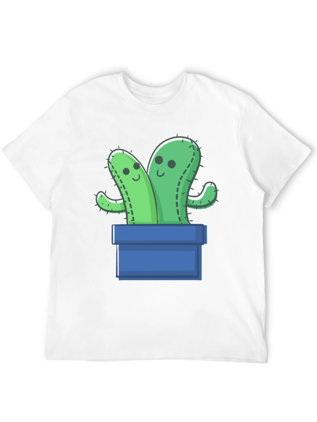 Cute Cactus in Pot Graphic Tee