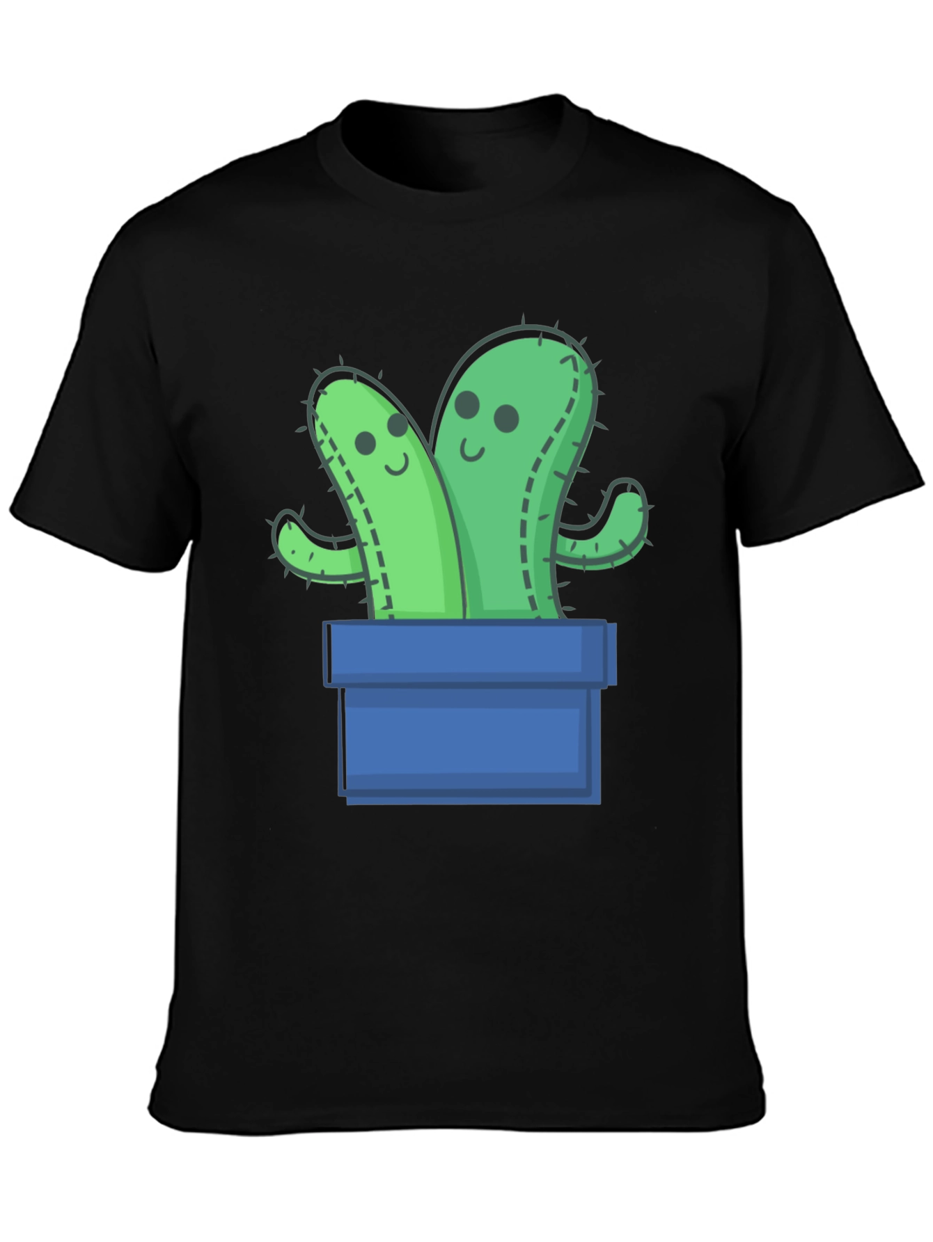 Cute Cactus in Pot Graphic Tee