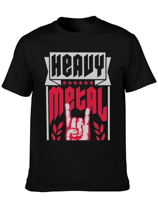 Heavy Metal Graphic T-Shirt - Rock On!