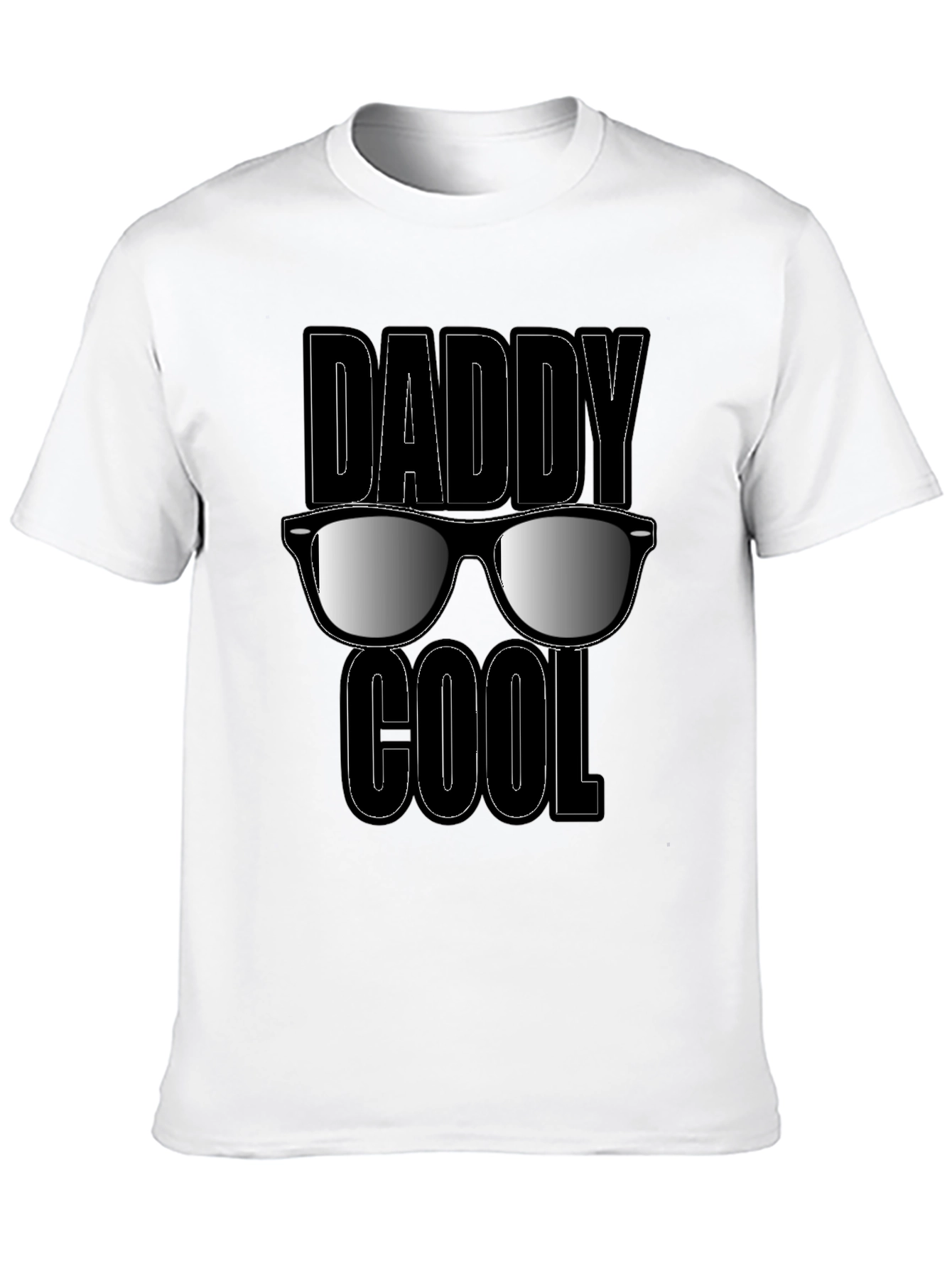Daddy Cool Graphic T-Shirt - Black