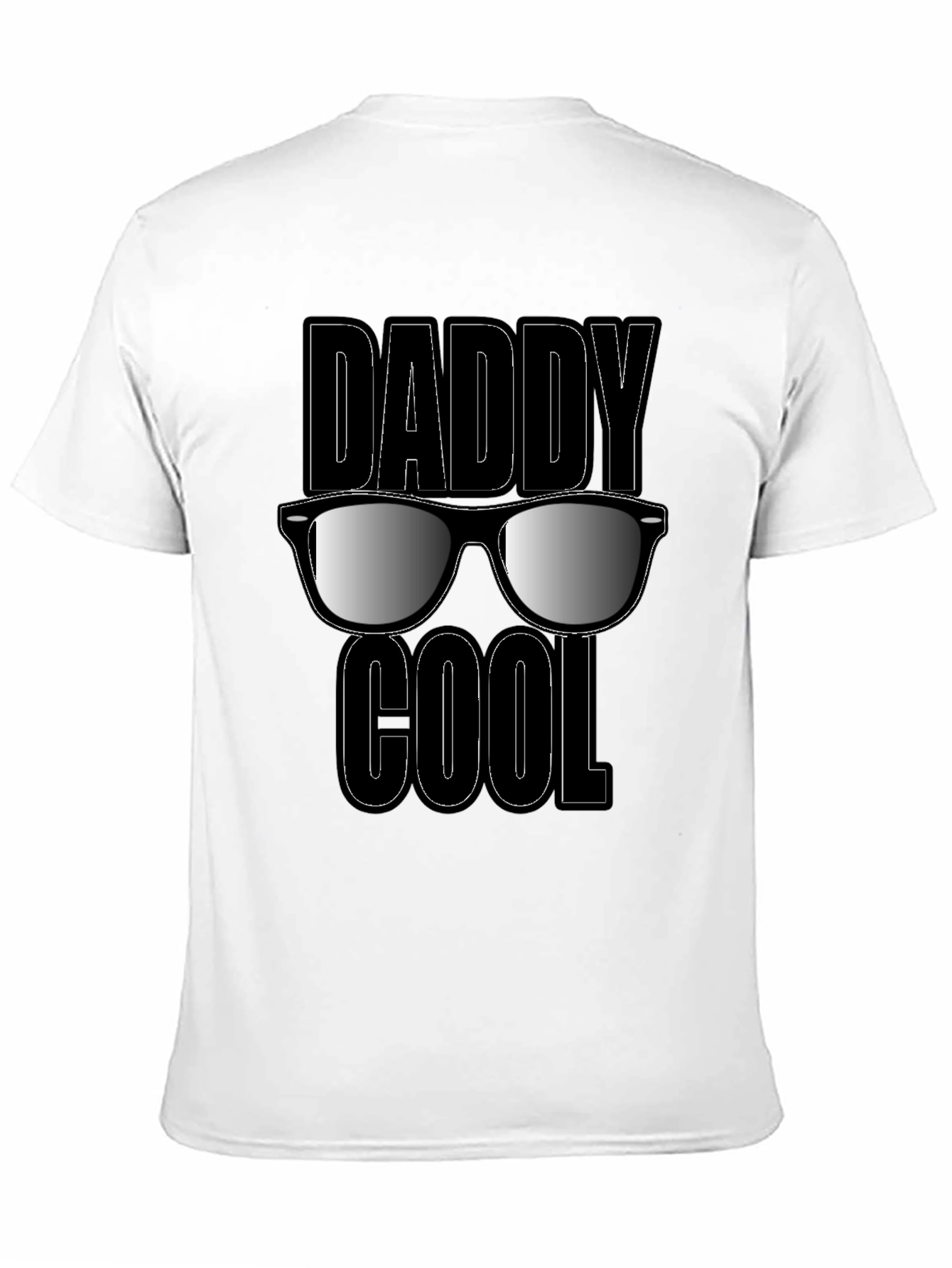 Daddy Cool Graphic T-Shirt - Black