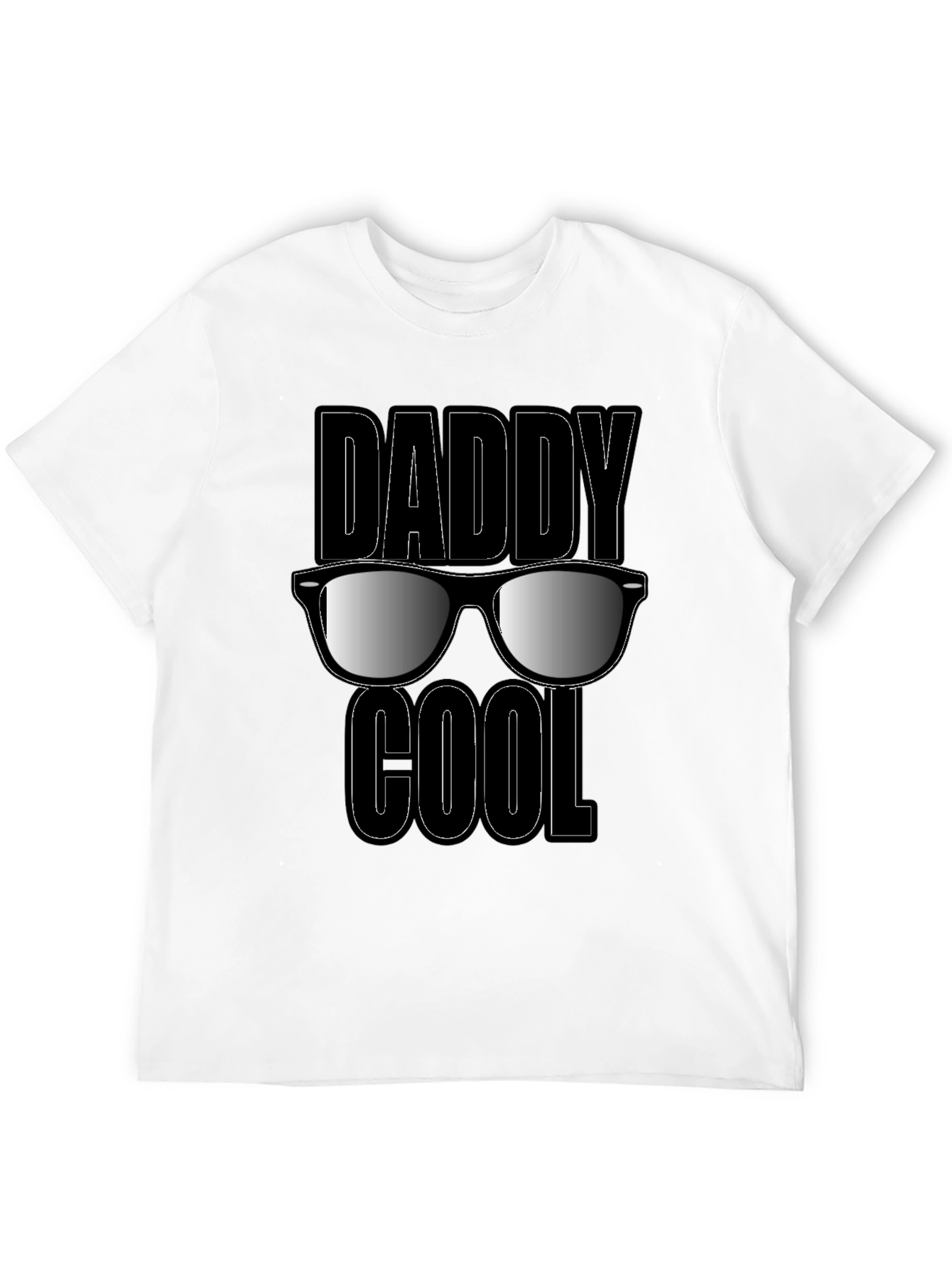 Daddy Cool Graphic T-Shirt - Black