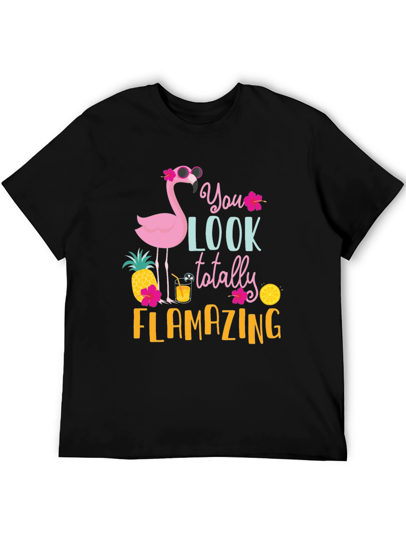 Flamazing Graphic Tee - Black T-Shirt