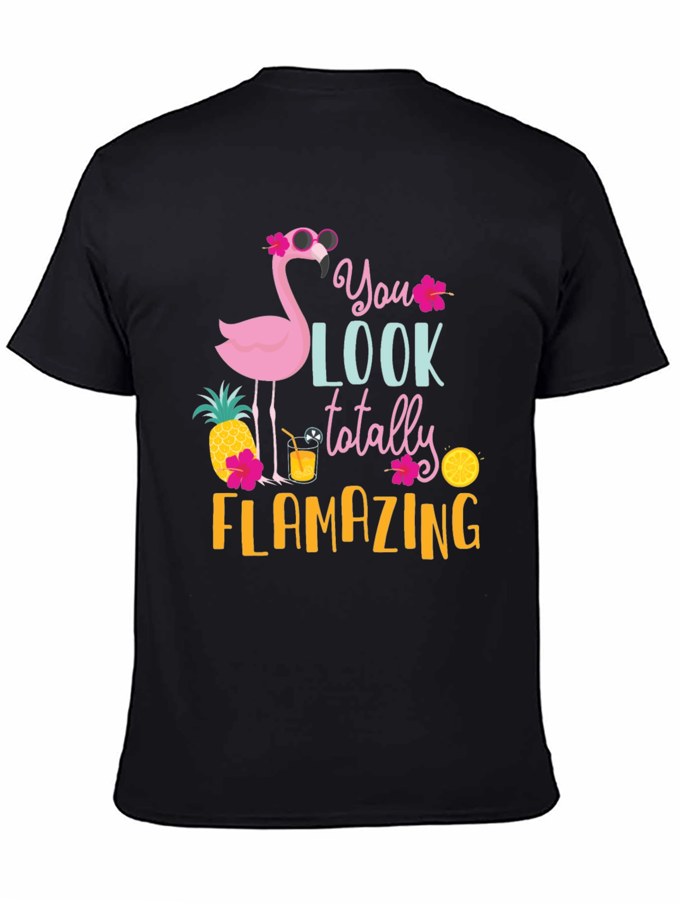 Flamazing Graphic Tee - Black T-Shirt