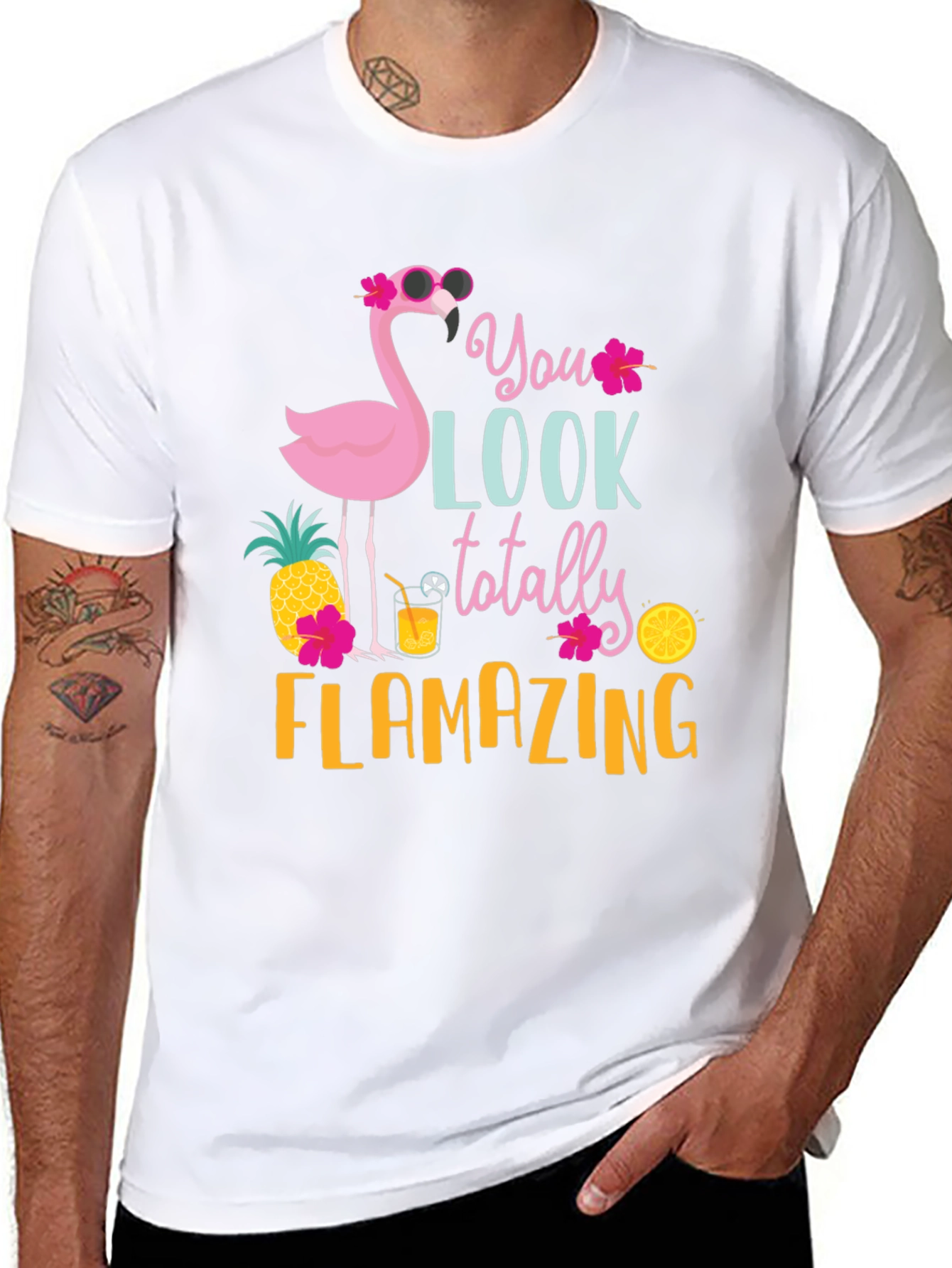 Flamazing Graphic Tee - Black T-Shirt
