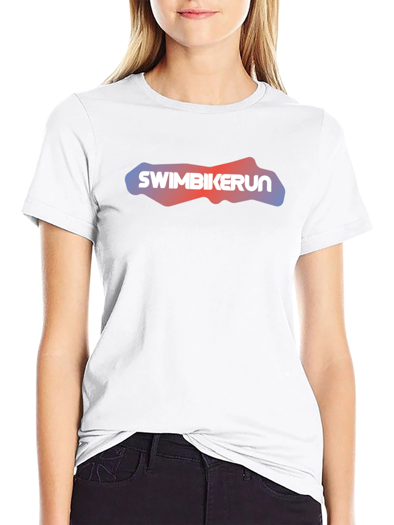 SwimBikeRun T-Shirt - Triathlon Design