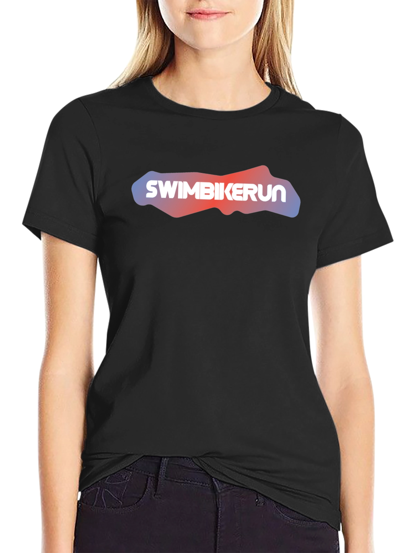 SwimBikeRun T-Shirt - Triathlon Design