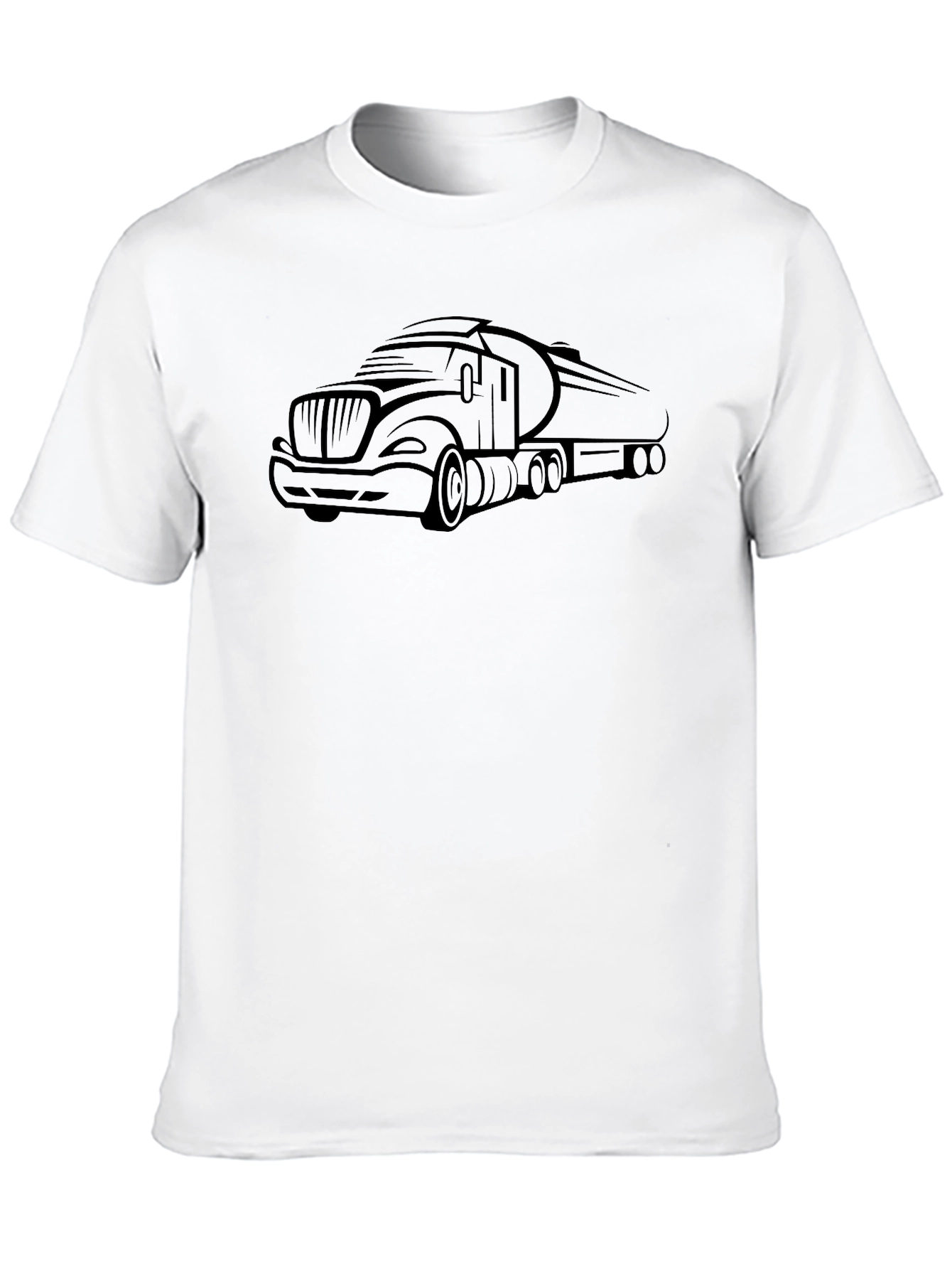 Truck Graphic T-Shirt - Black